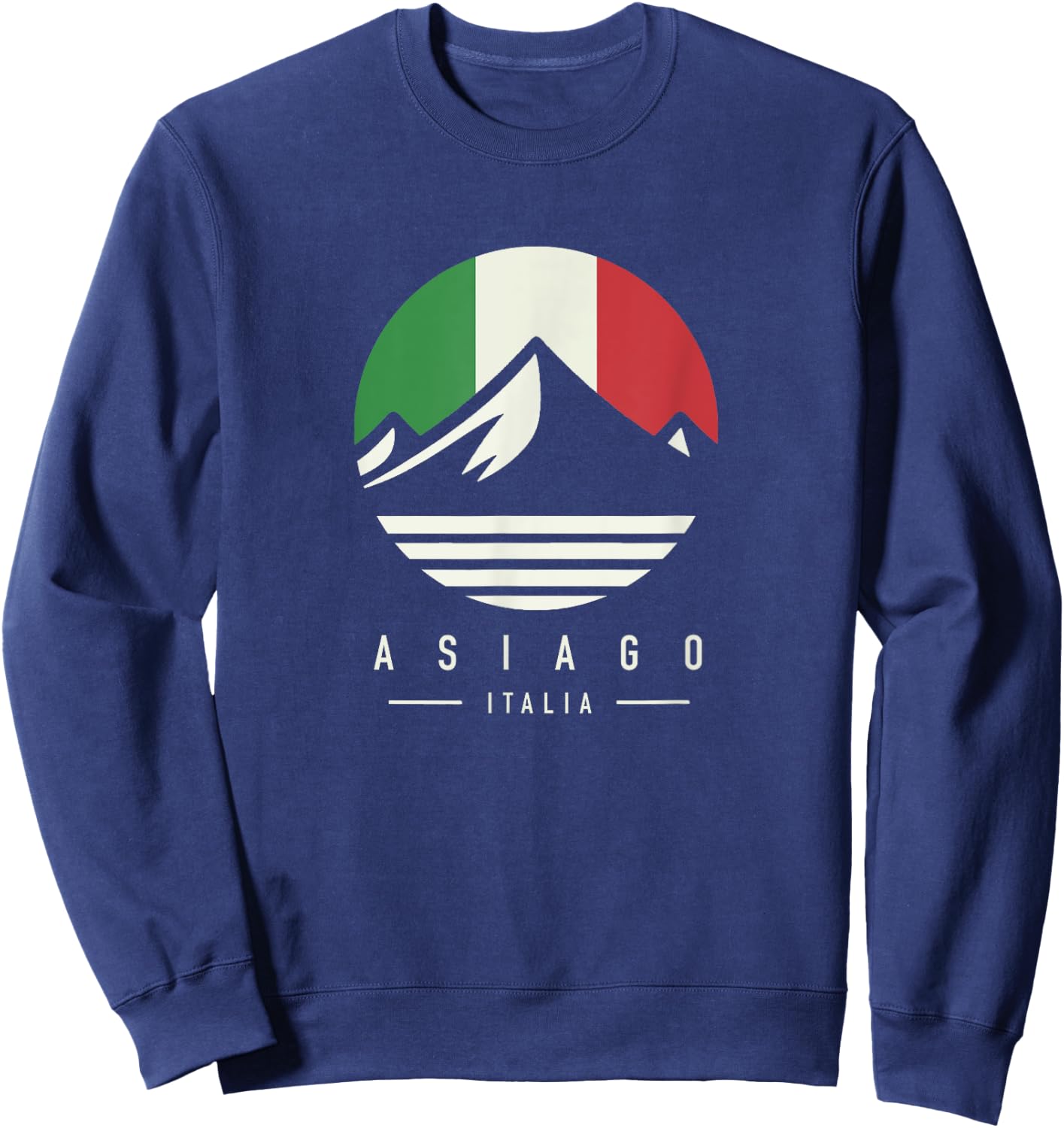 Asiago Italy | Asiago Italia | Asiago Italian Mountains Sweatshirt - Sweatshirt | Navy