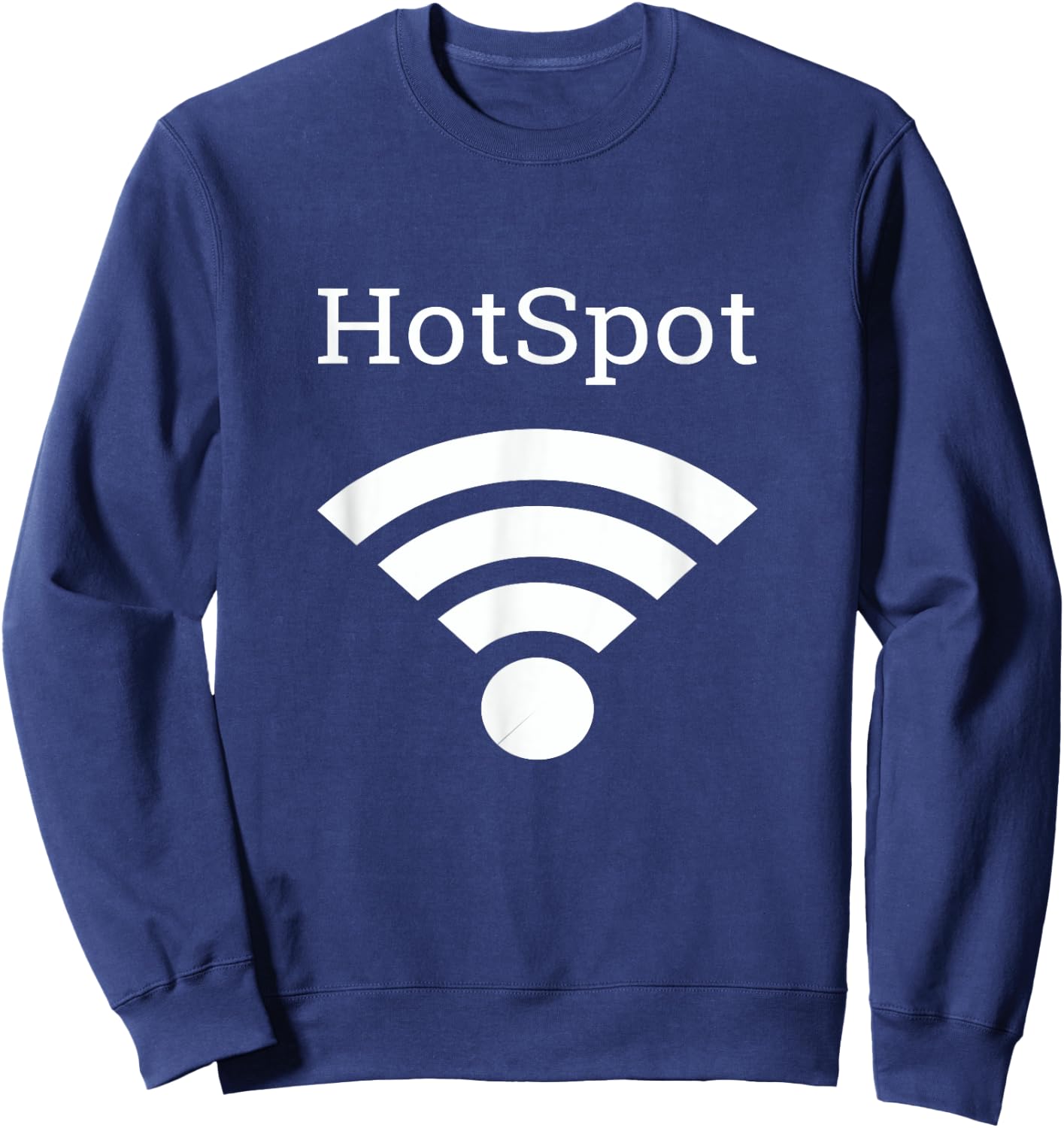 Fun HotSpot WiFi , Women Sweatshirt - Sweatshirt | Navy