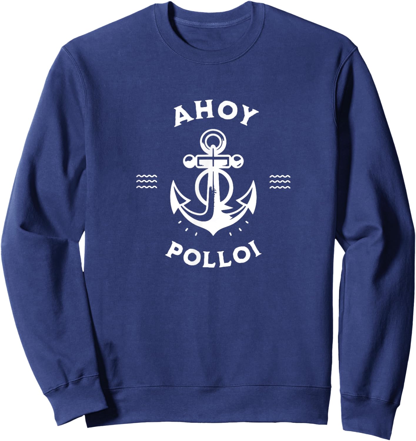Ahoy Polloi Sweatshirt - Sweatshirt | Navy