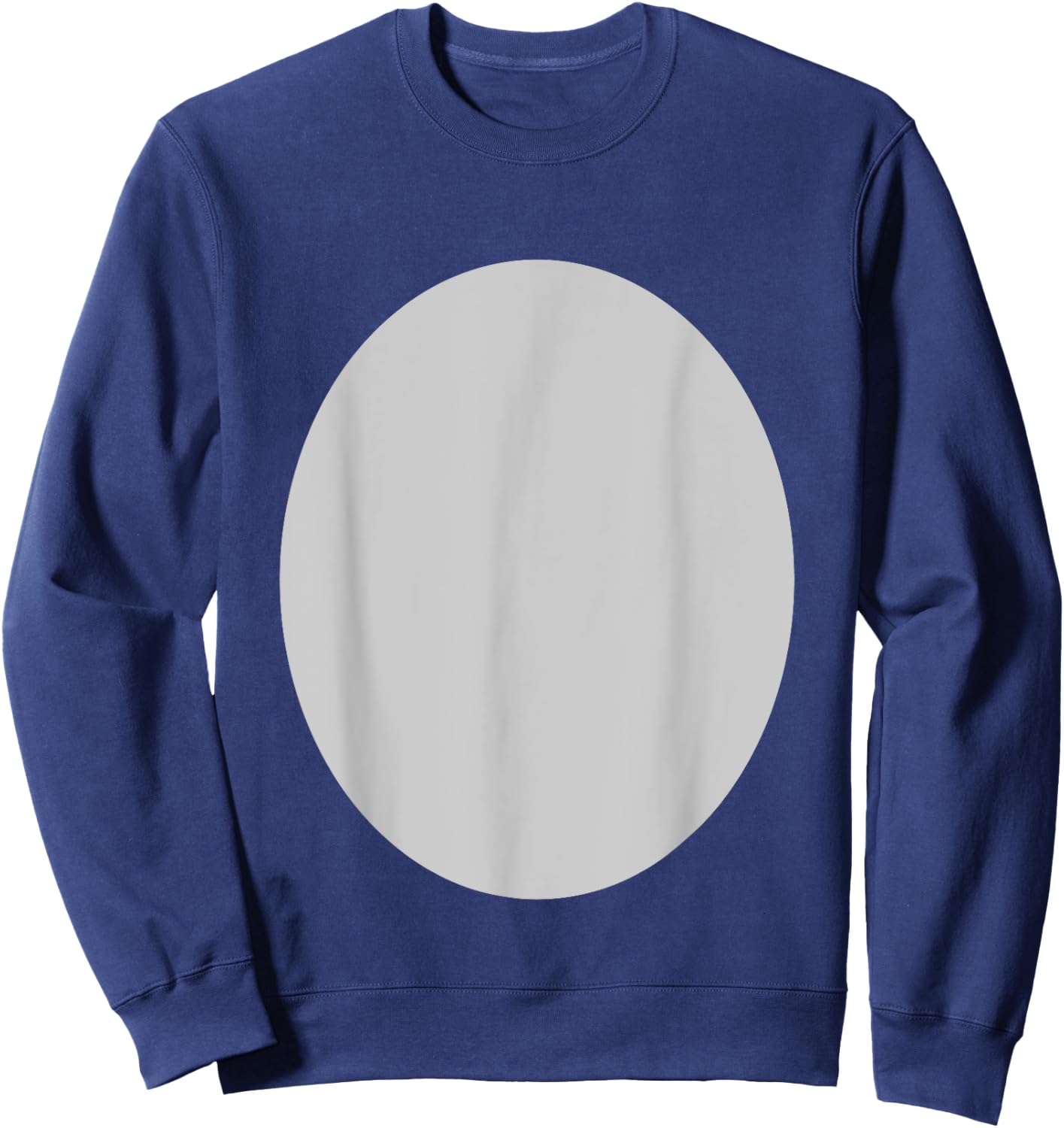 Funny lazy DIY donkey belly costume for halloween party Sweatshirt - Sweatshirt | Navy