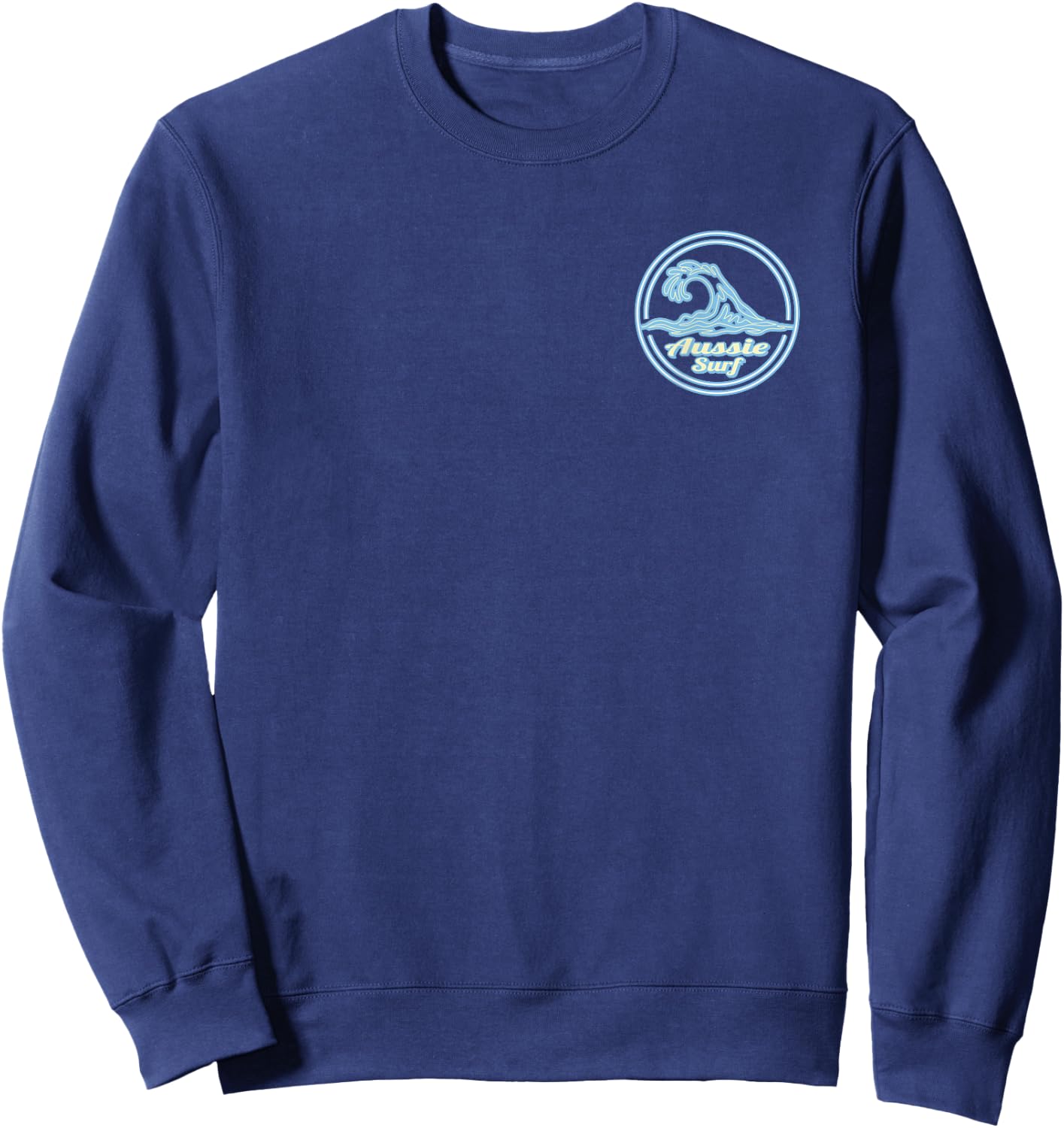 Byron Bay Big Wave Surf Club, surfing graphic Sweatshirt - Sweatshirt | Navy
