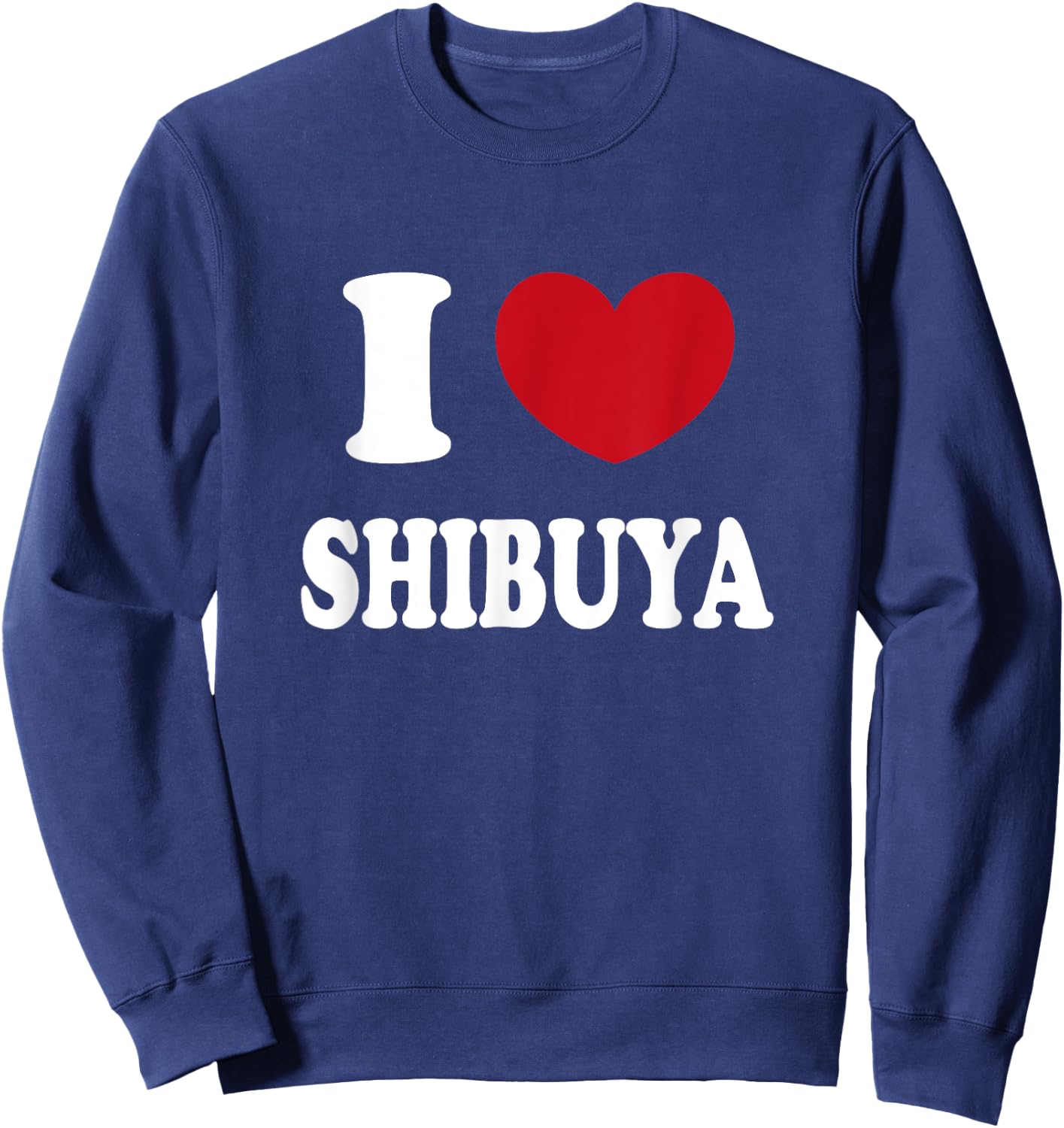 I Love Shibuya Sweatshirt - Sweatshirt | Navy