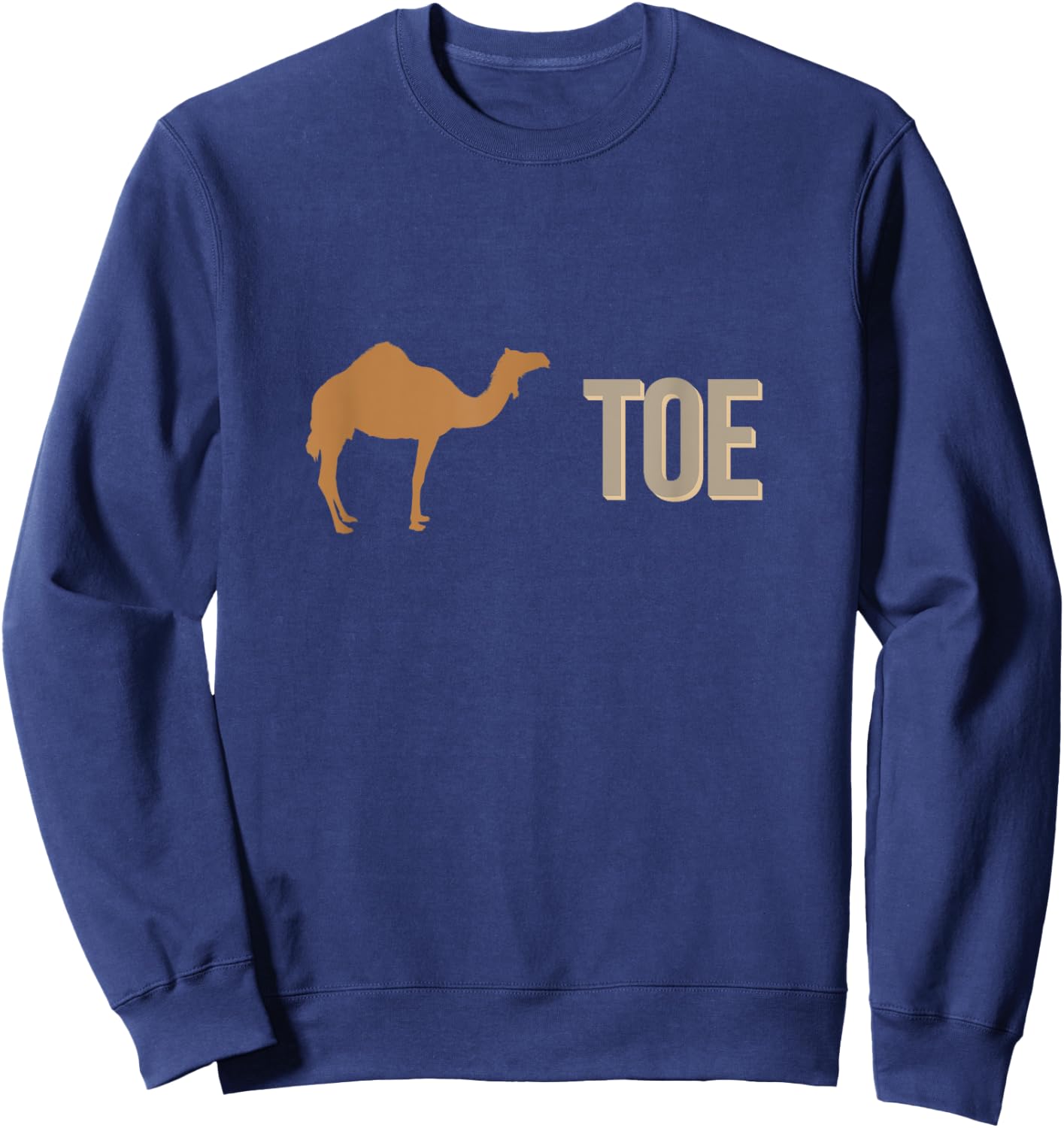 Camel Animal Toe Lover Camels Pet Owner Graphic Sweatshirt - Sweatshirt | Navy