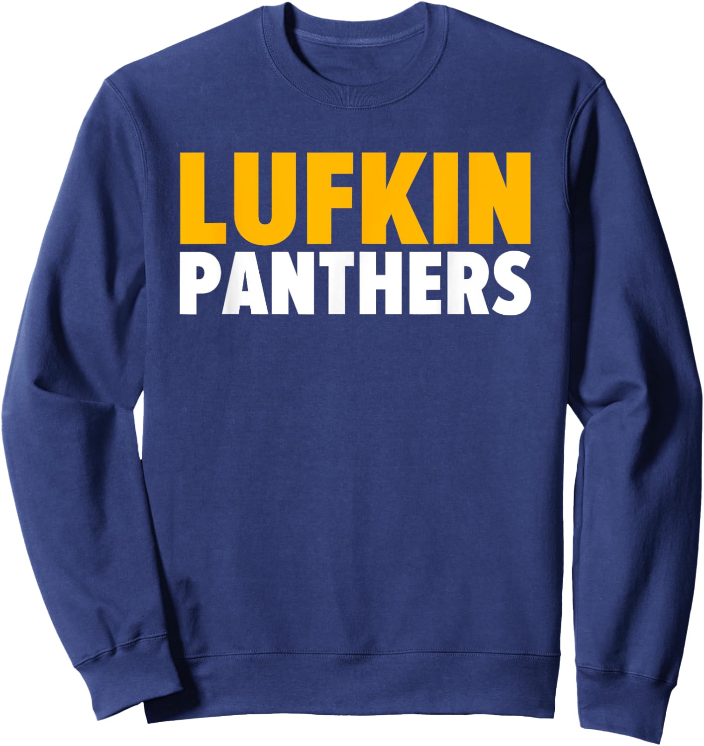 Lufkin Panthers Bold Sweatshirt - Sweatshirt | Navy