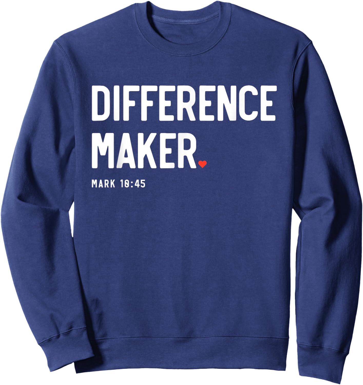 Missions Trip Difference Maker Christian Gifts Missions Trip Sweatshirt - Sweatshirt | Navy