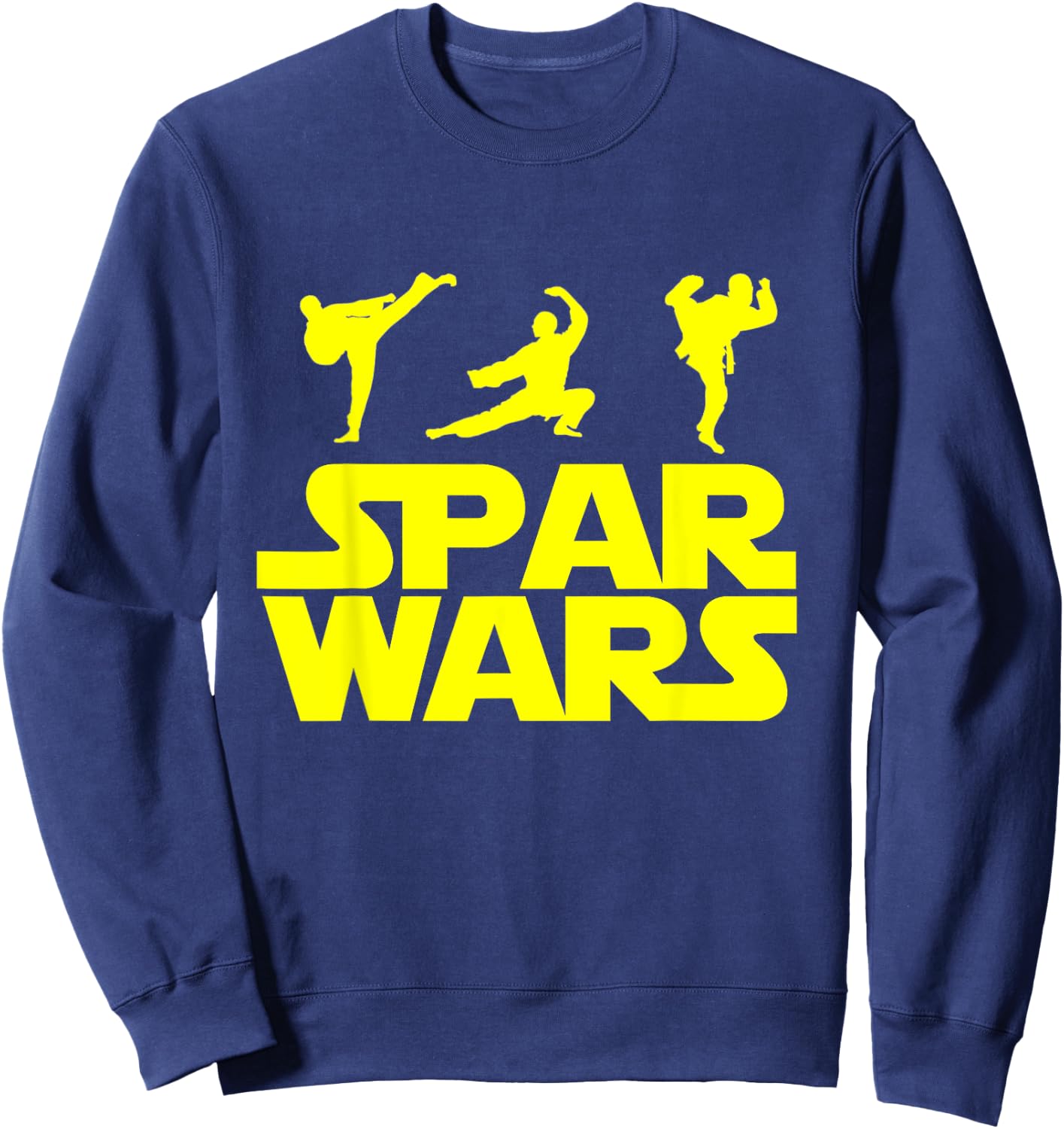 Spar Wars Taekwondo MMA Karate T Shirt Sweatshirt - Sweatshirt | Navy