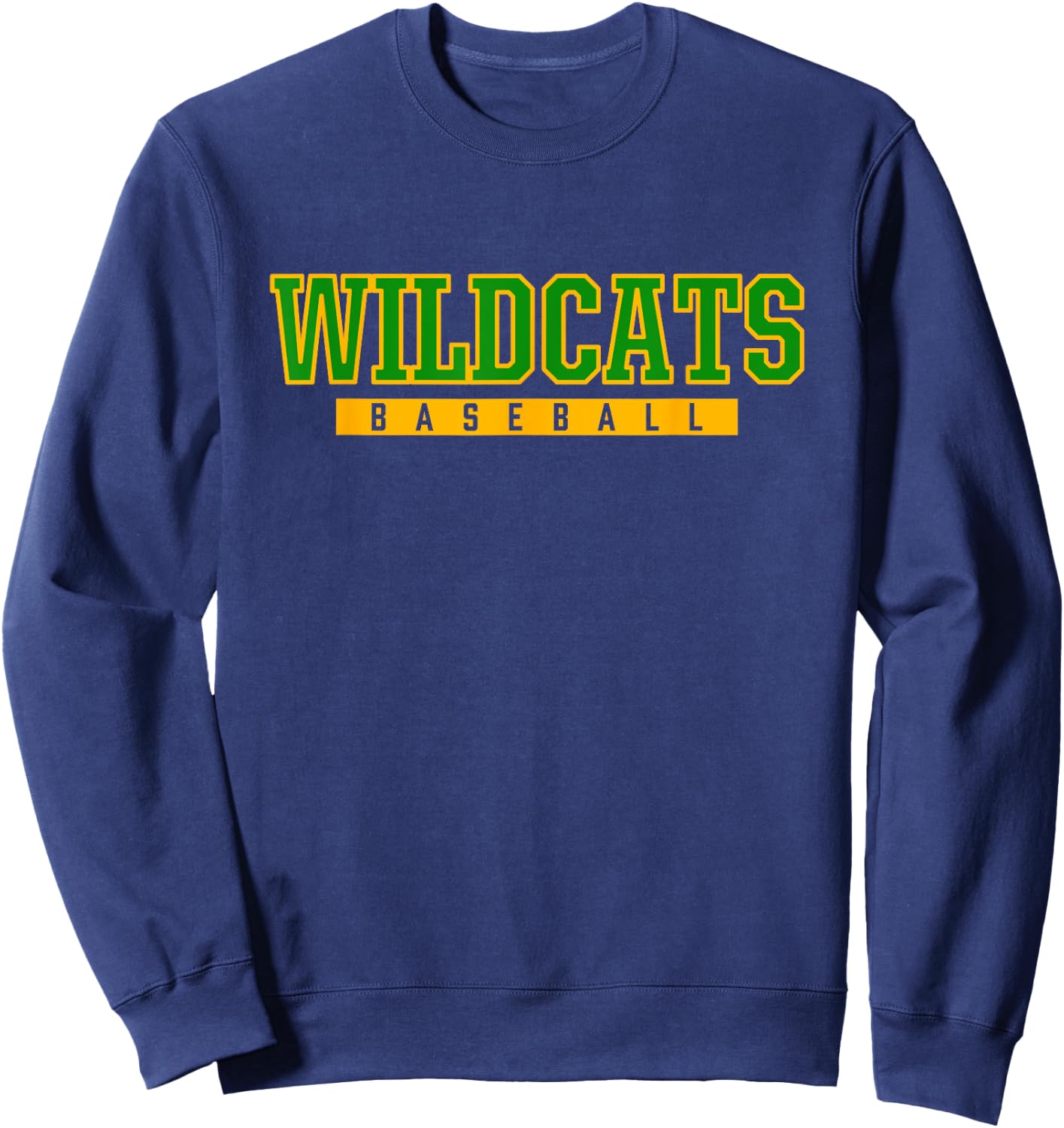 Brea Olinda Wildcats Baseball Sweatshirt - Sweatshirt | Navy