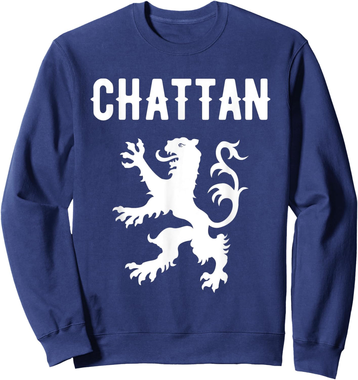 Chattan Clan Scottish Family Name Scotland Heraldry Sweatshirt - Sweatshirt | Navy