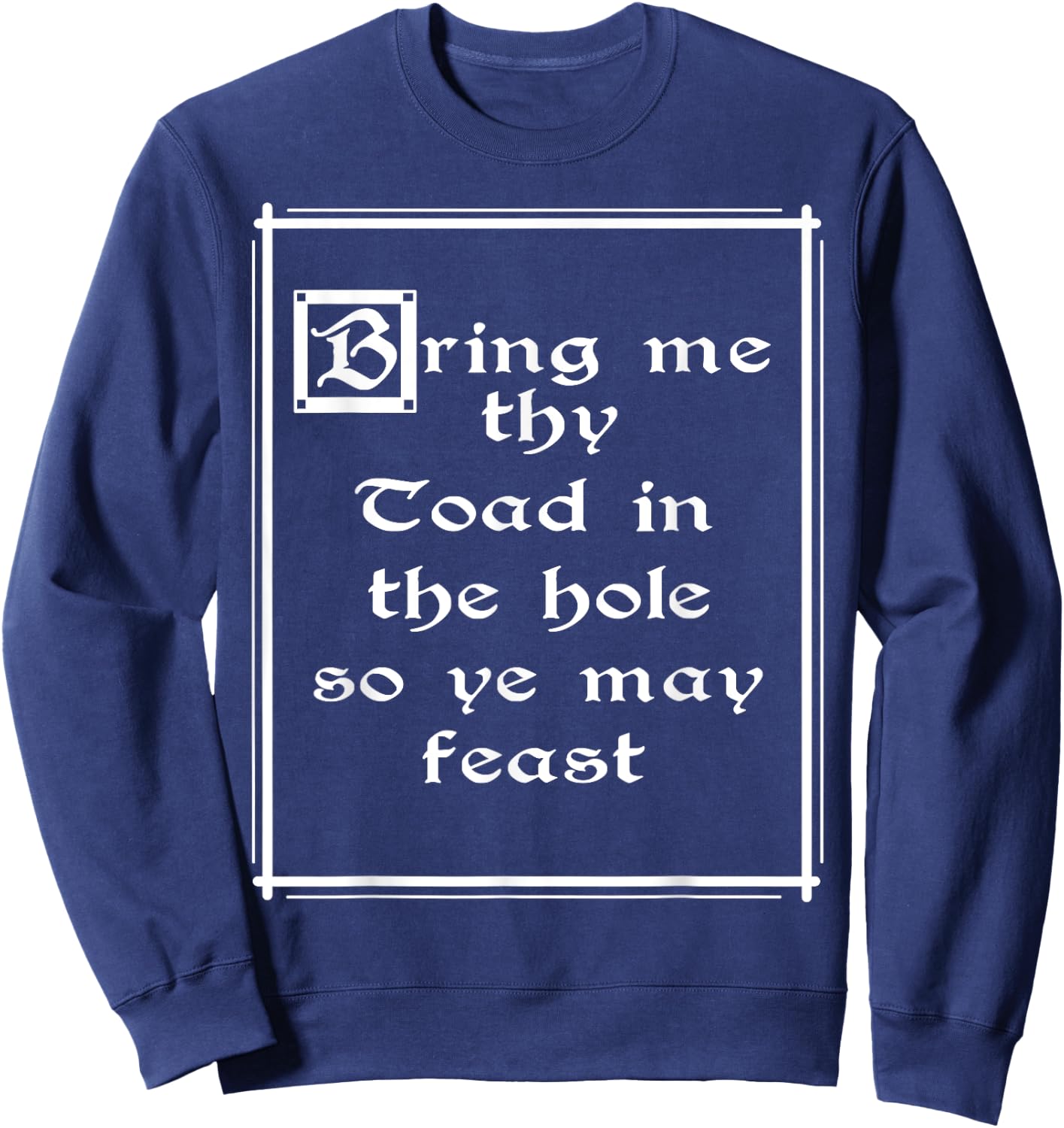 Bring me Toad in the hole Sweatshirt - Sweatshirt | Navy