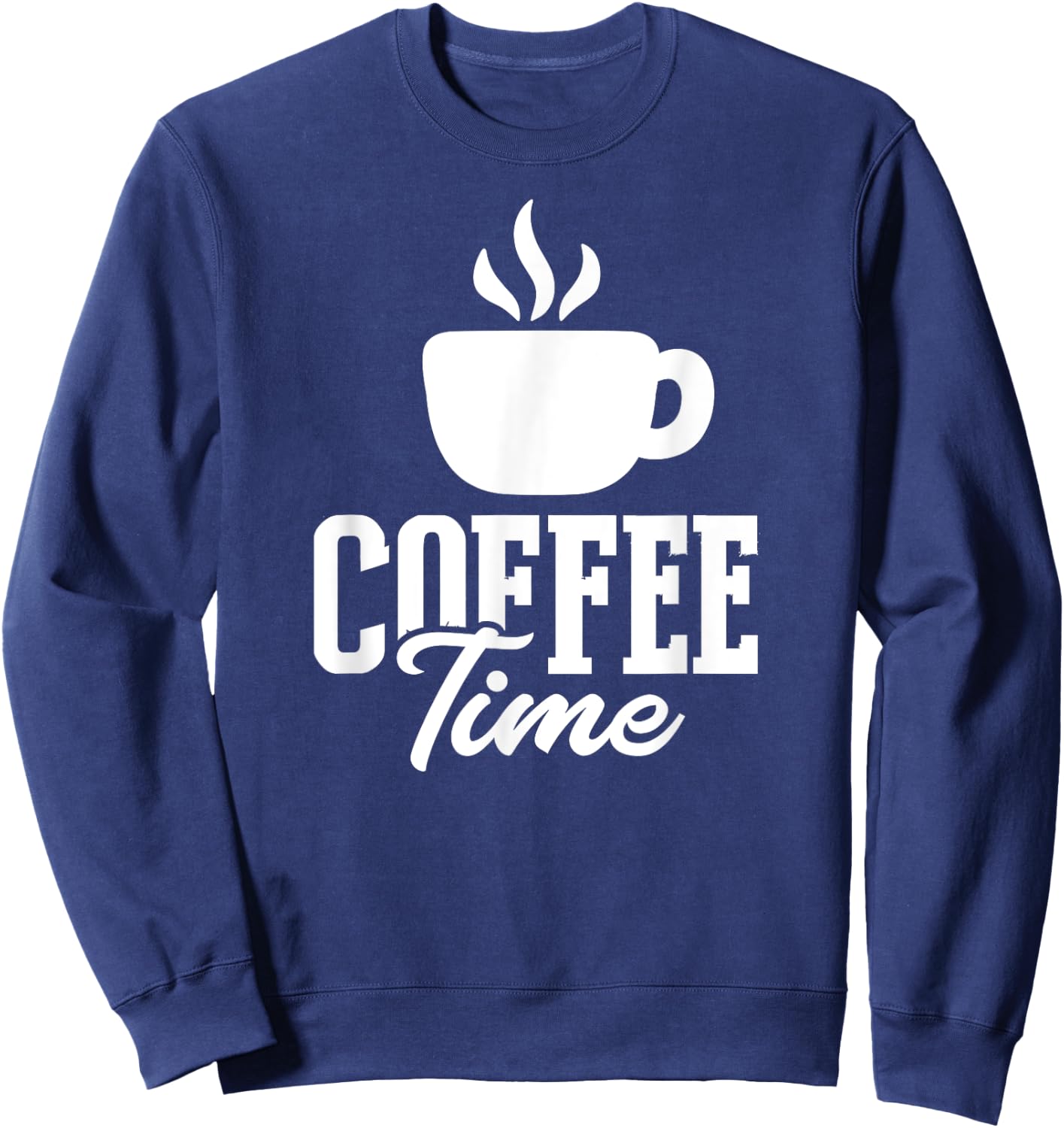 Coffee Time Sweatshirt - Sweatshirt | Navy