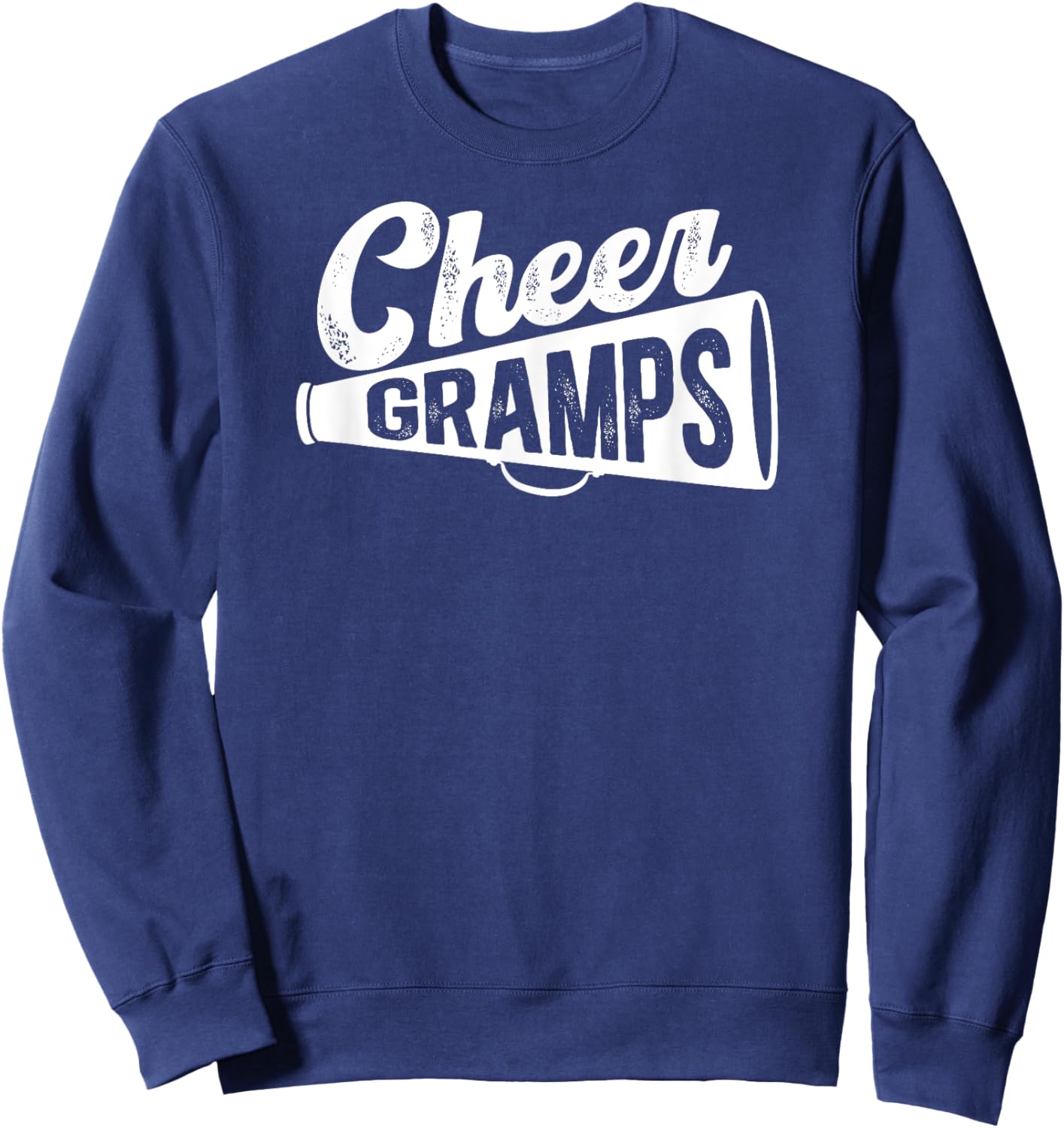 Cheer Gramps Of A Cheerleader Gramps Cheerleading Gramps Sweatshirt - Sweatshirt | Navy