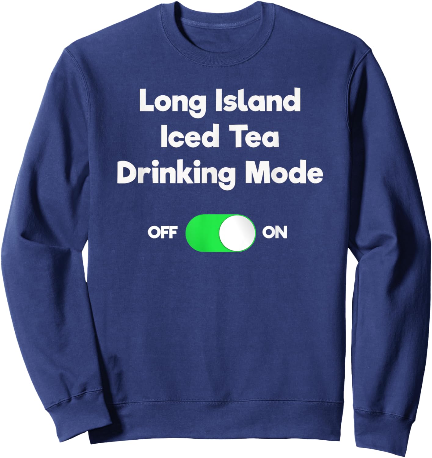 Long Island Iced Tea Shirt - Funny Mode Sweatshirt - Sweatshirt | Navy
