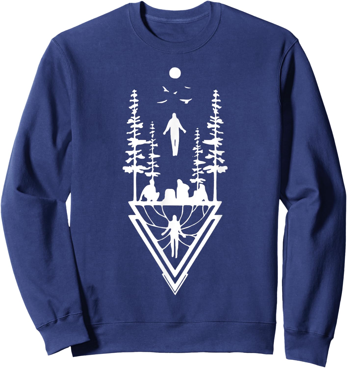 Running Up That Hill Max The Upside Down Tv Series Fiction Sweatshirt - Sweatshirt | Navy