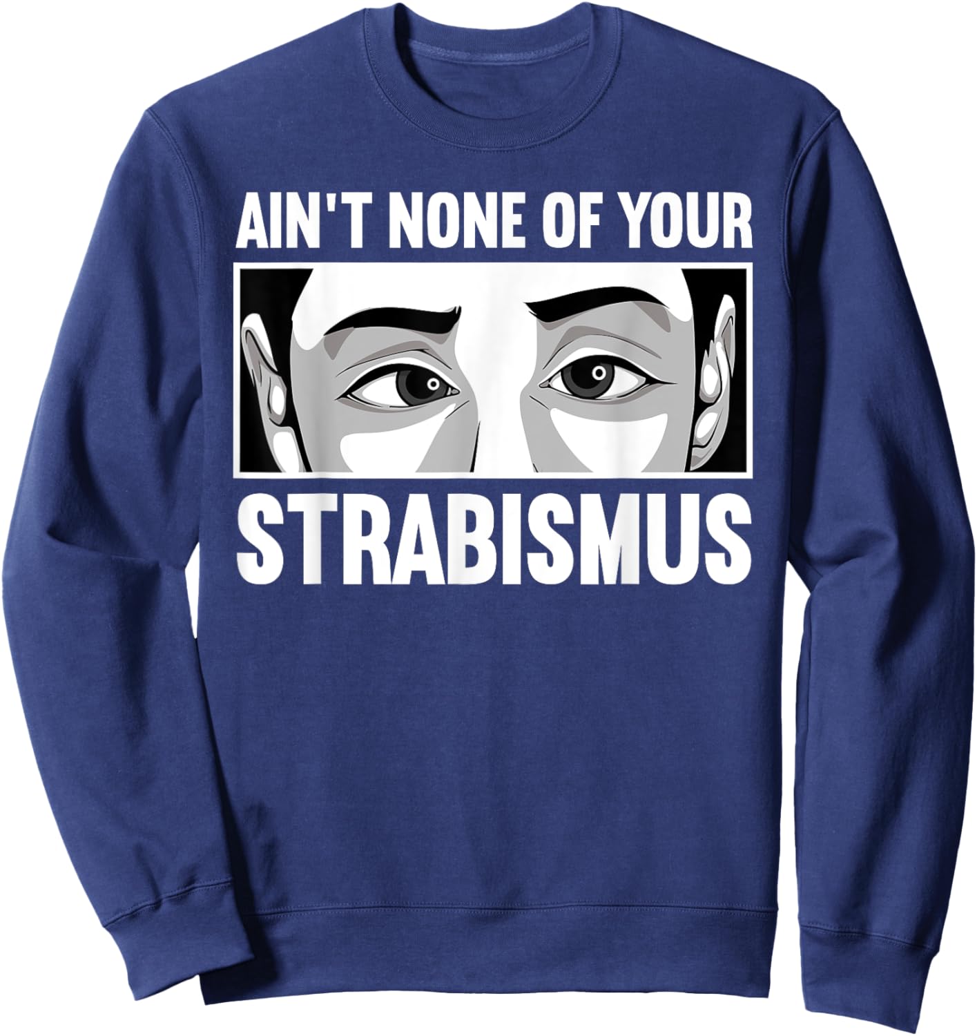 Funny Eye Surgeon Art Women Eye Doctor Optometrist Sweatshirt - Sweatshirt | Navy