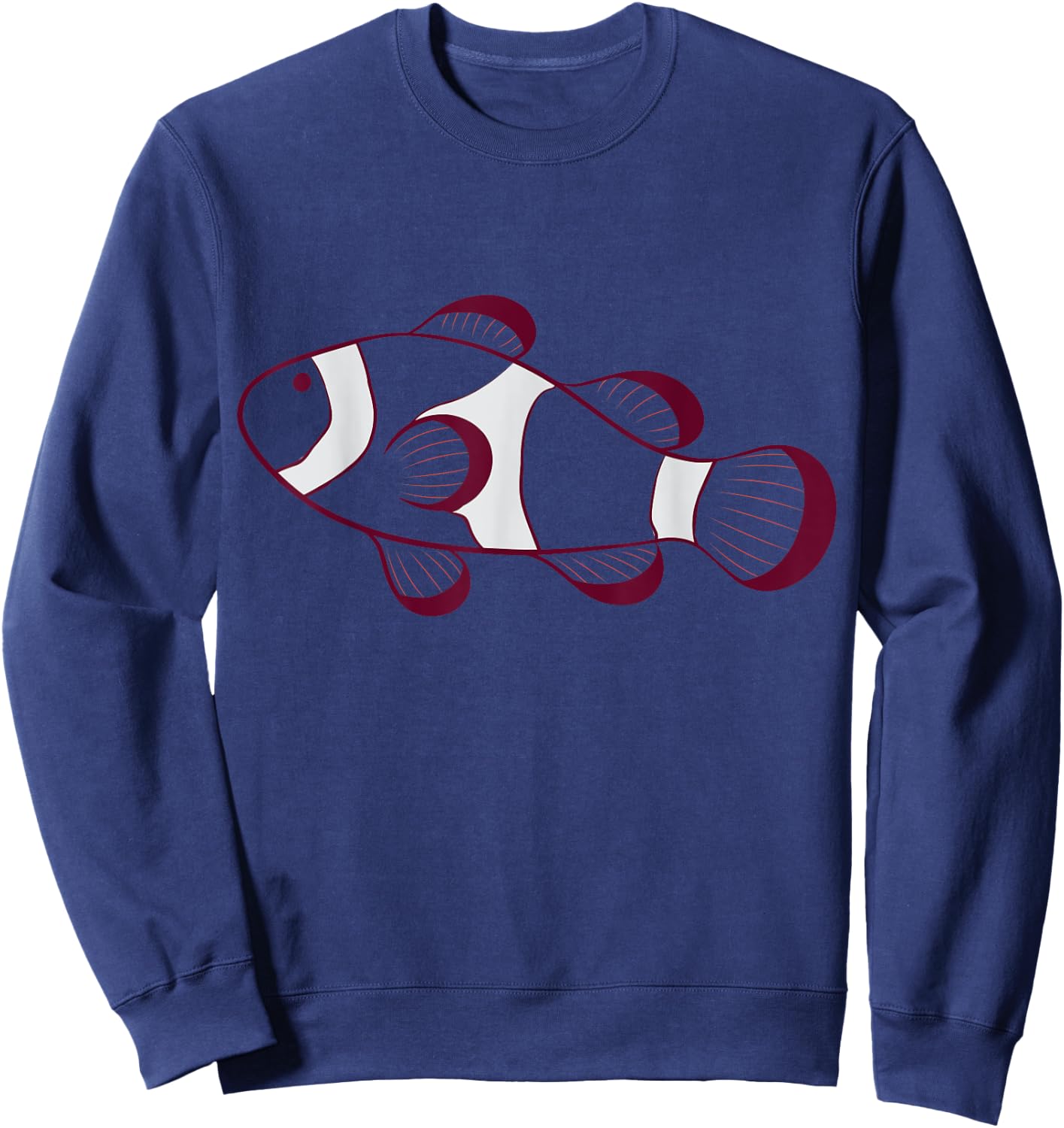 Clownfish - orange Sweatshirt - Sweatshirt | Navy