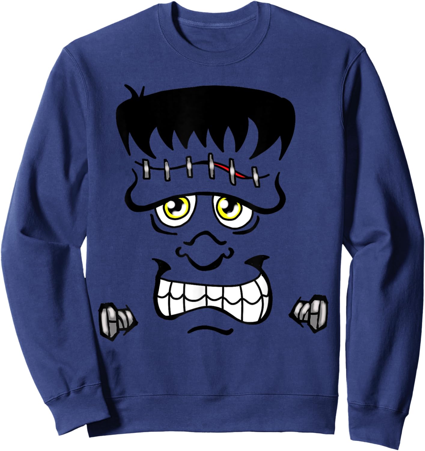 Frankenstein Munster Monster Halloween Costume Shirt Sweatshirt - Sweatshirt | Navy