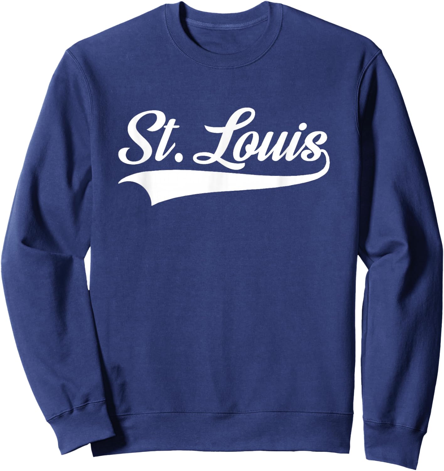 St. Louis - Hometown Pride - Throwback Design - Classic Sweatshirt - Sweatshirt | Navy