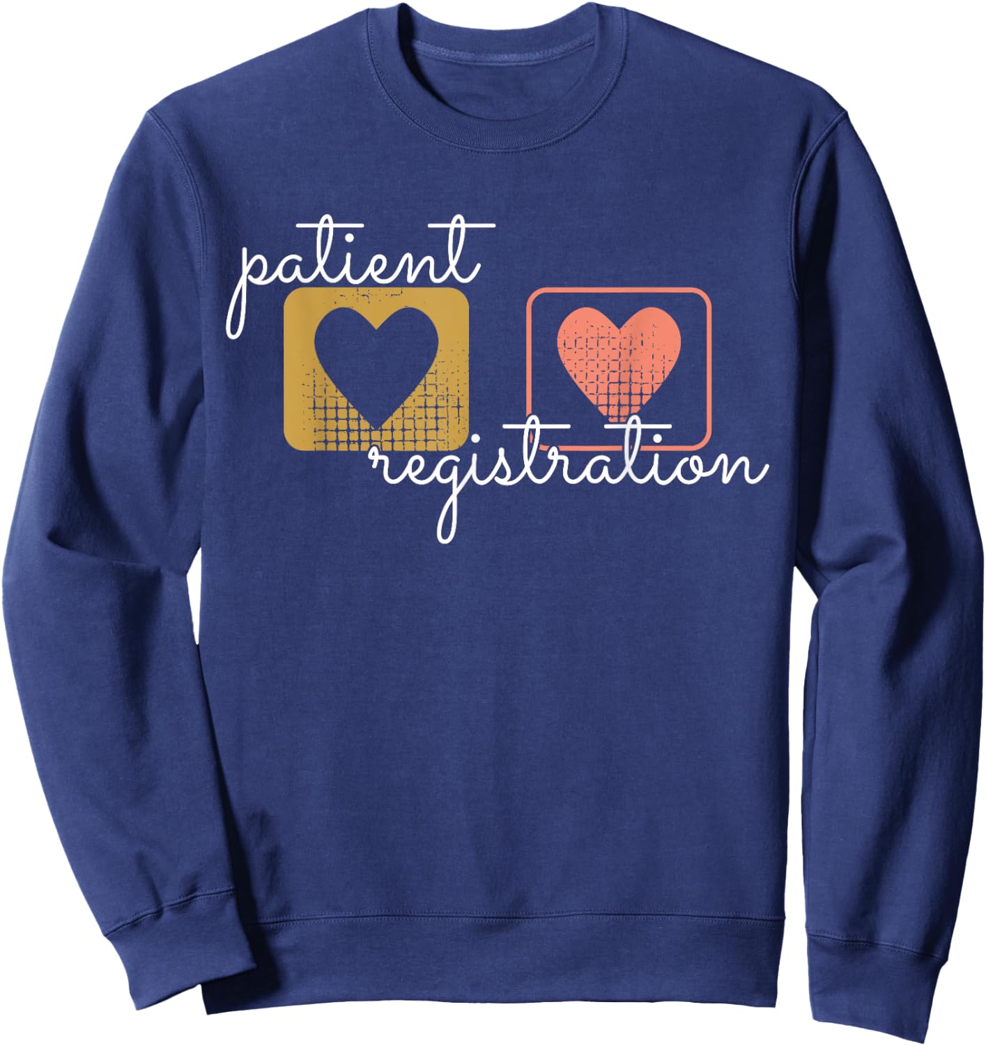 Patient Registration ER Registrar Emergency Department Nurse Sweatshirt - Sweatshirt | Navy