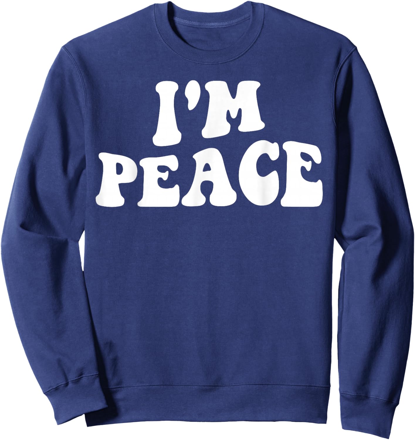 Im Peace I Come in Peace Couples Costume Women Sweatshirt - Sweatshirt | Navy