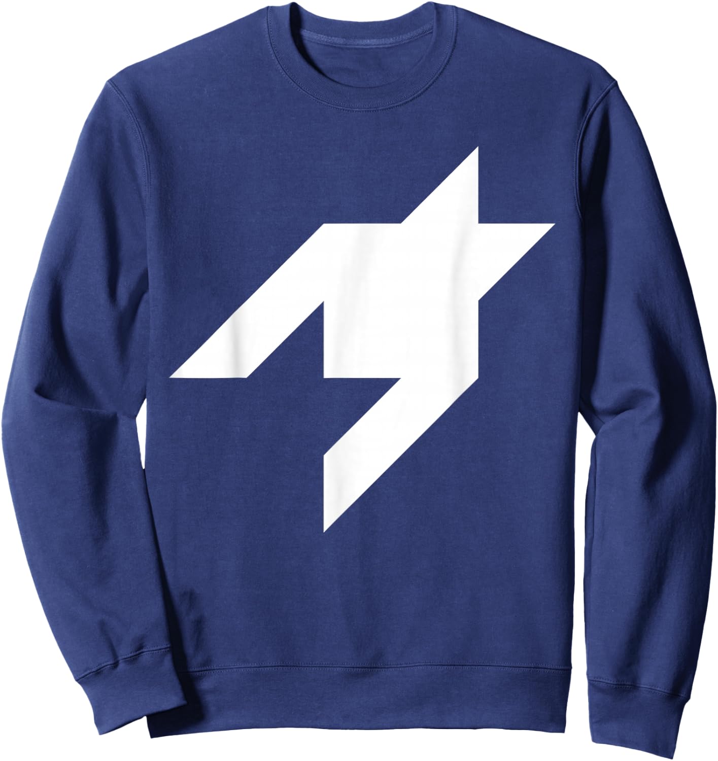 Enlarged Houndstooth Pattern Element Design Classic Sweatshirt - Sweatshirt | Navy