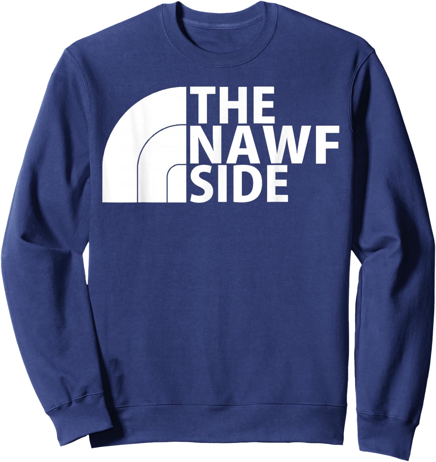 Reppin The nawf side Sweatshirt - Sweatshirt | Navy