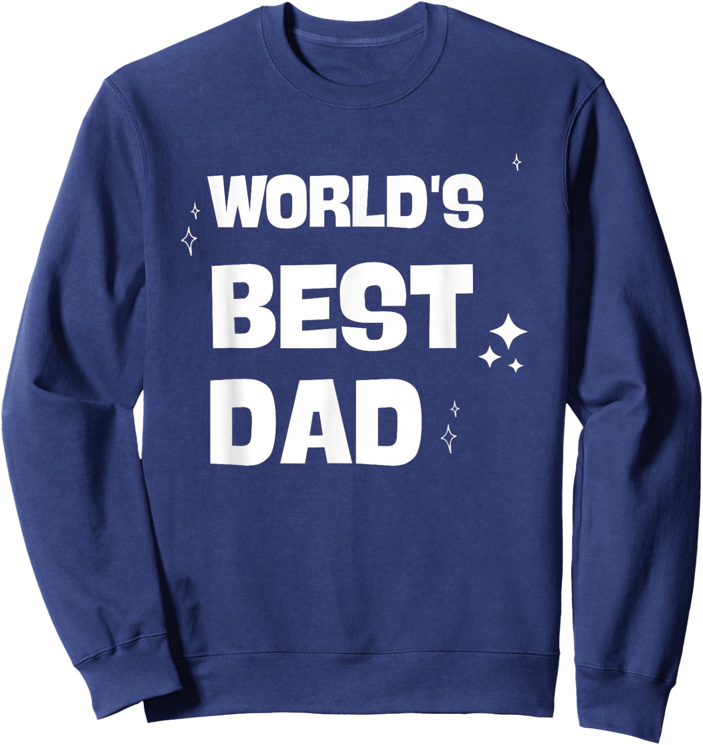World's Best Dad Sweatshirt - Sweatshirt | Navy