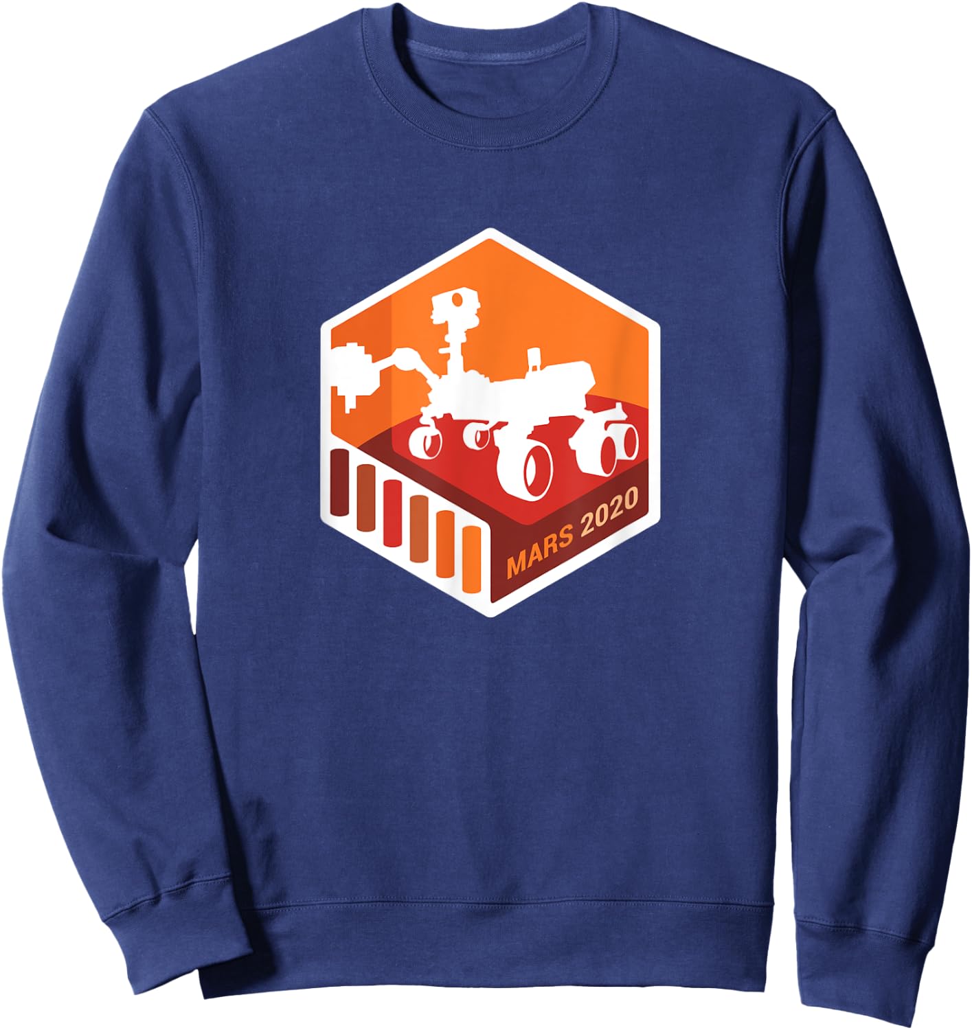 NASA JPL Mars 2020 Rover Mission Mars Exploration Program Sweatshirt - Sweatshirt | Navy