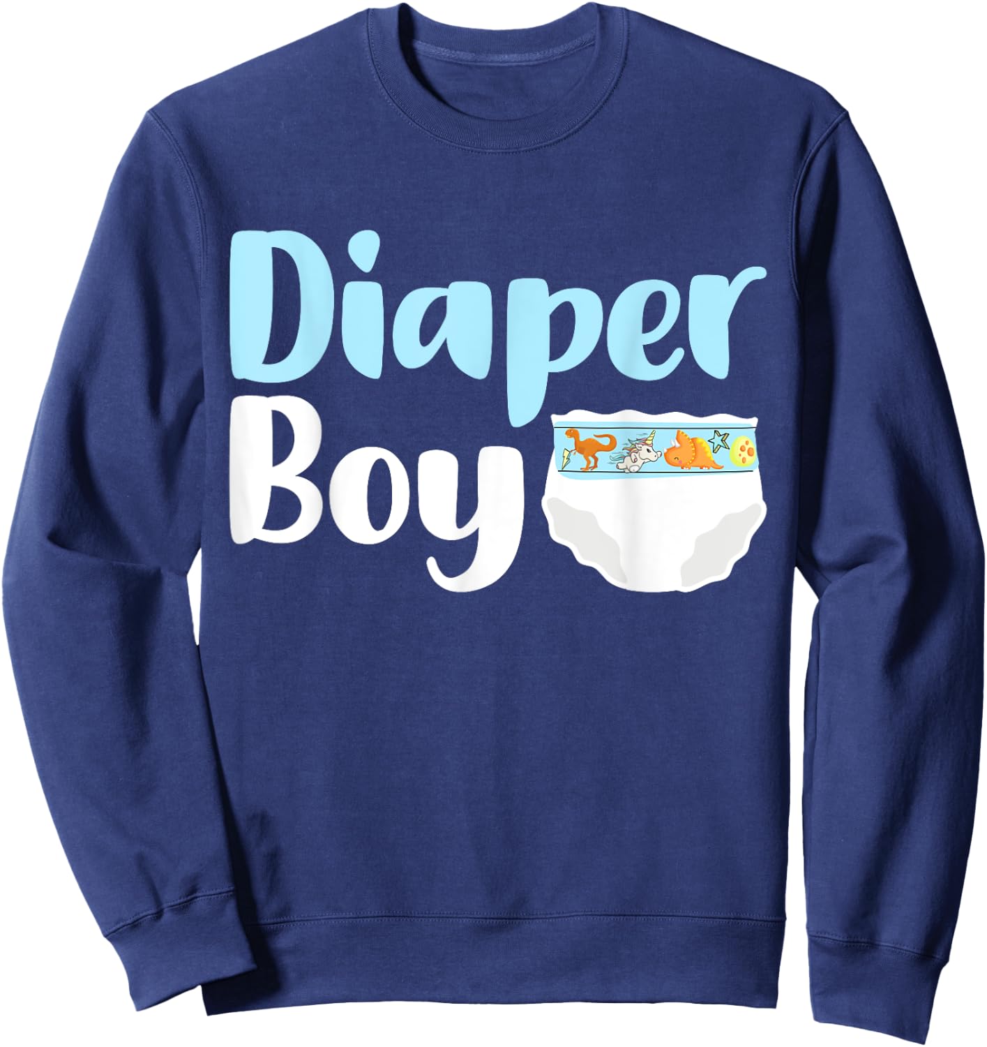 Diaper Boy Sweatshirt - Sweatshirt | Navy