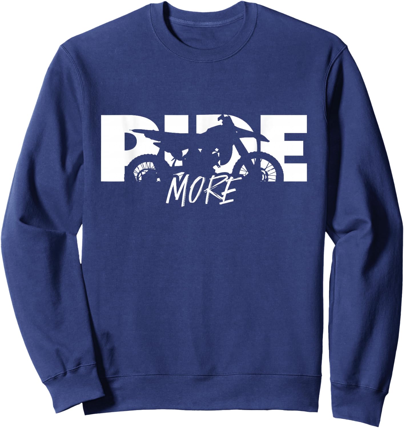Dirt Bike Motocross Sweatshirt - Sweatshirt | Navy