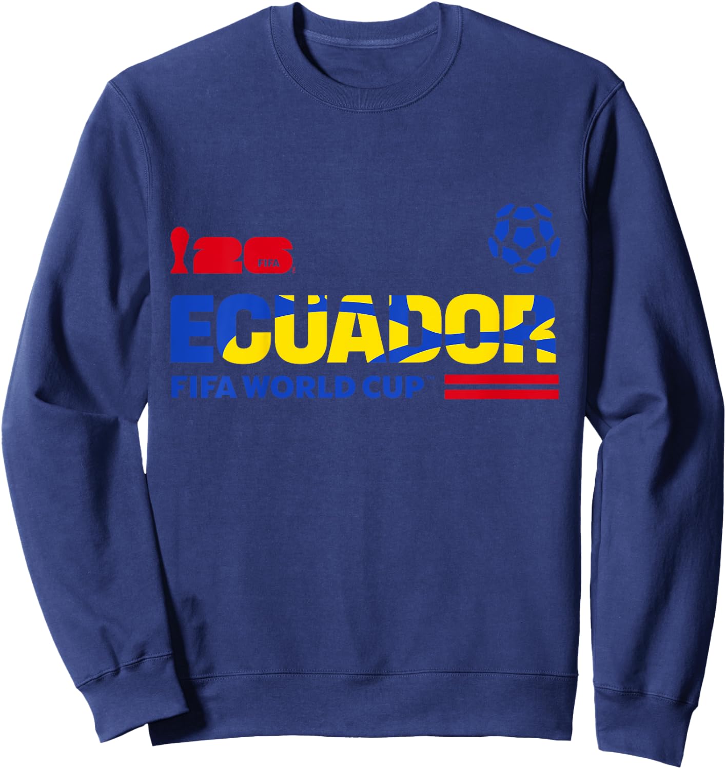 Kids FIFA World CUP26 Qualifier Ecuador Sweatshirt - Sweatshirt | Navy