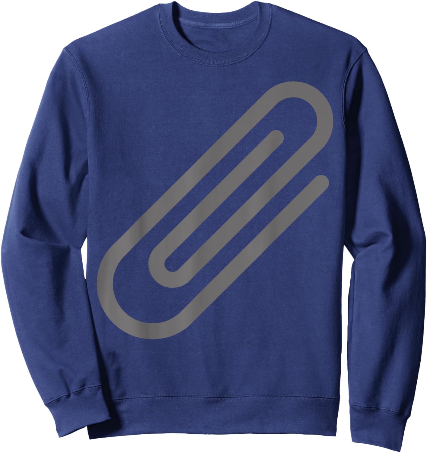 Dull and Boring Paperclip Sweatshirt - Sweatshirt | Navy