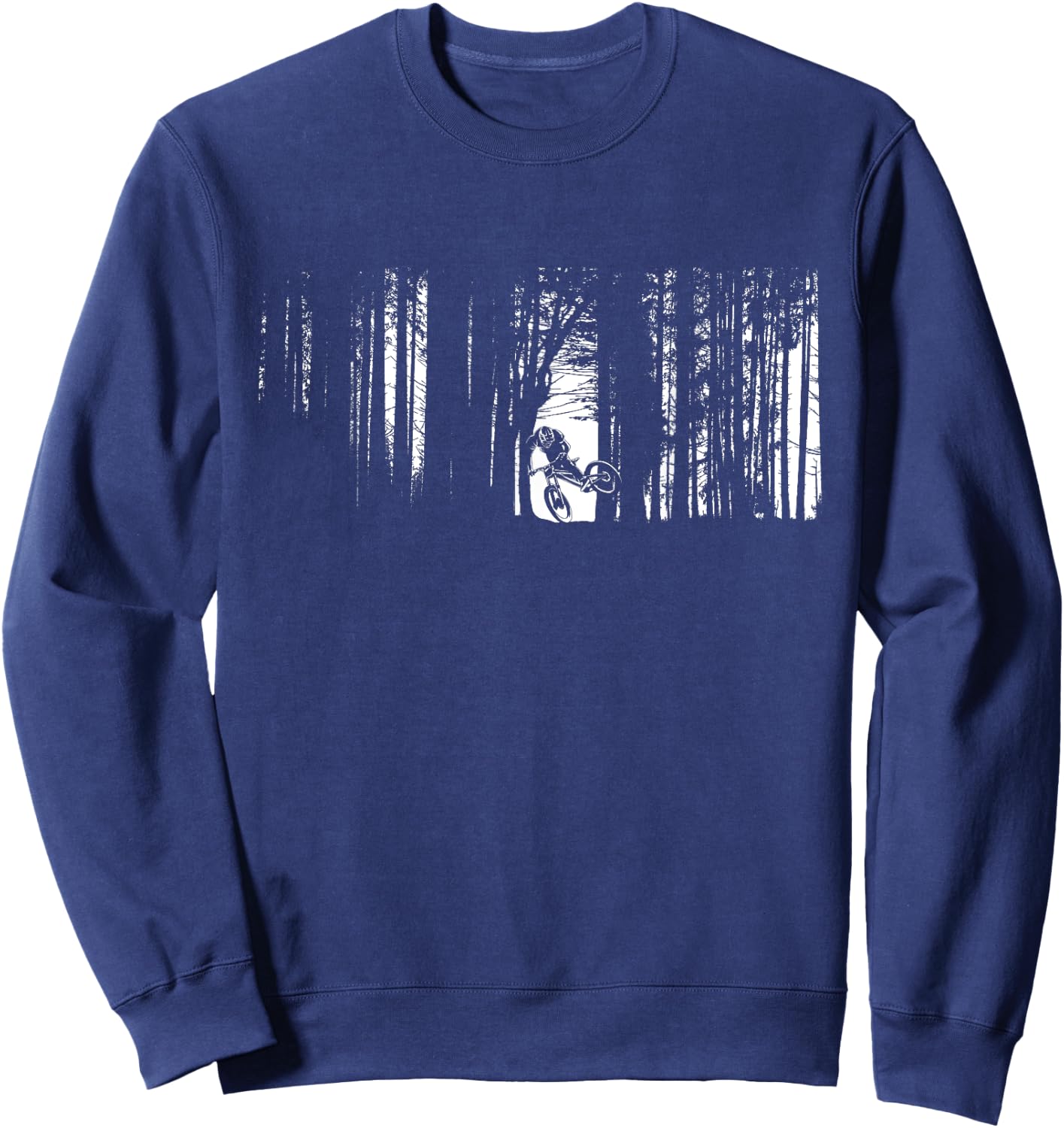 MTB Mountain Bike Sweatshirt - Sweatshirt | Navy