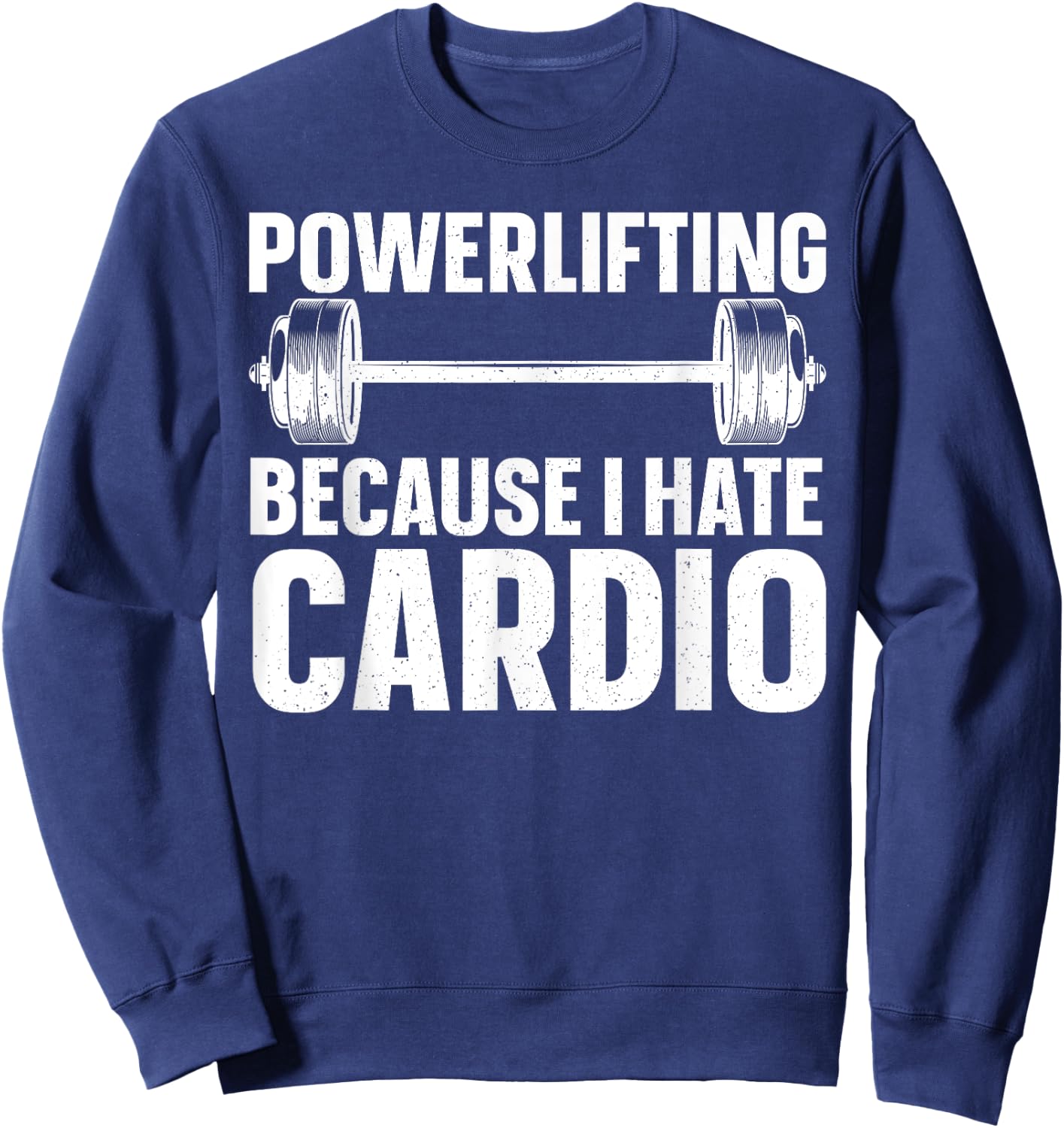 Powerlifting Design Women Powerlifter Power Lifting Sweatshirt - Sweatshirt | Navy