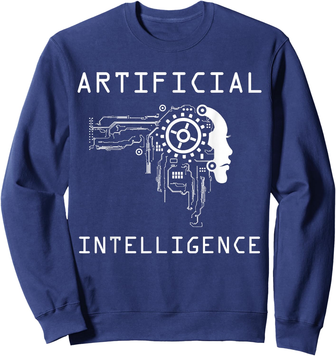 KI developer - artificial brain, artificial intelligence Sweatshirt - Sweatshirt | Navy