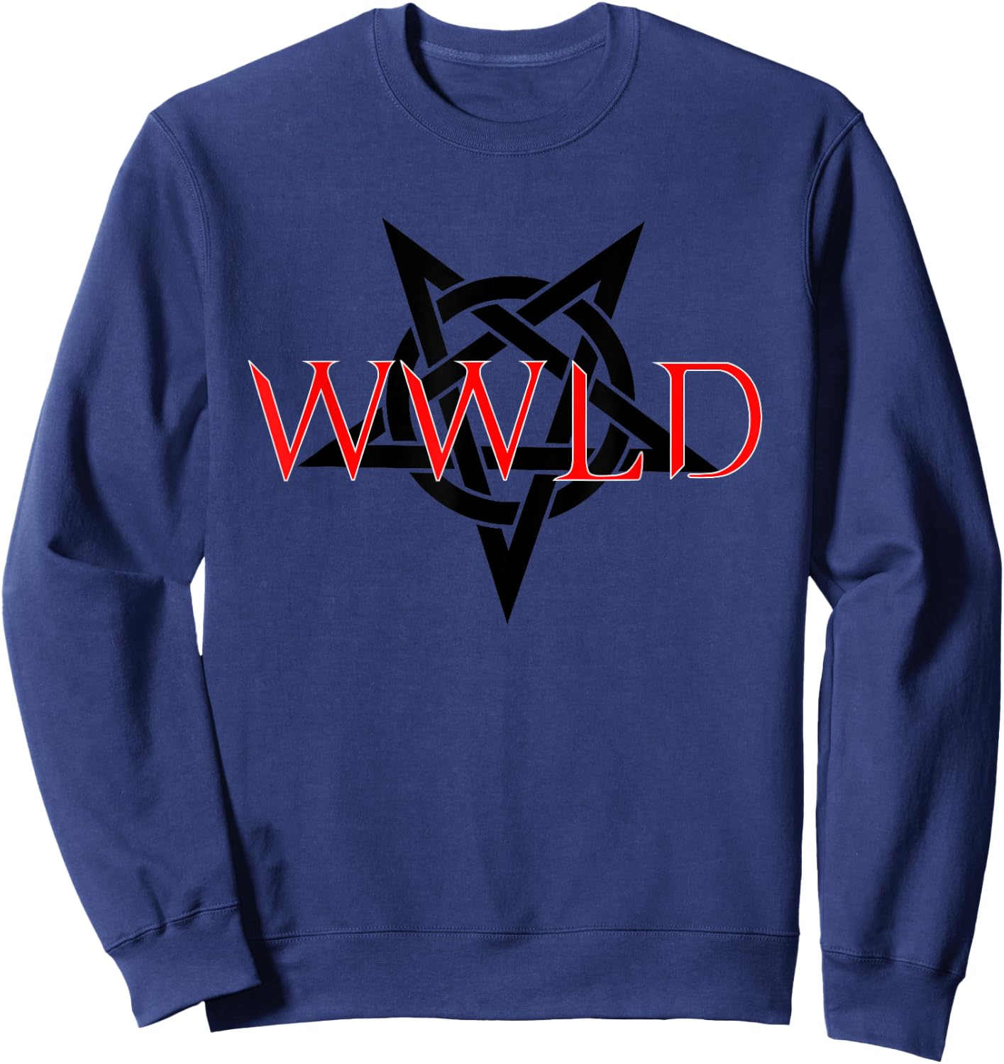 What Would Lucifer Do Sweatshirt - Sweatshirt | Navy
