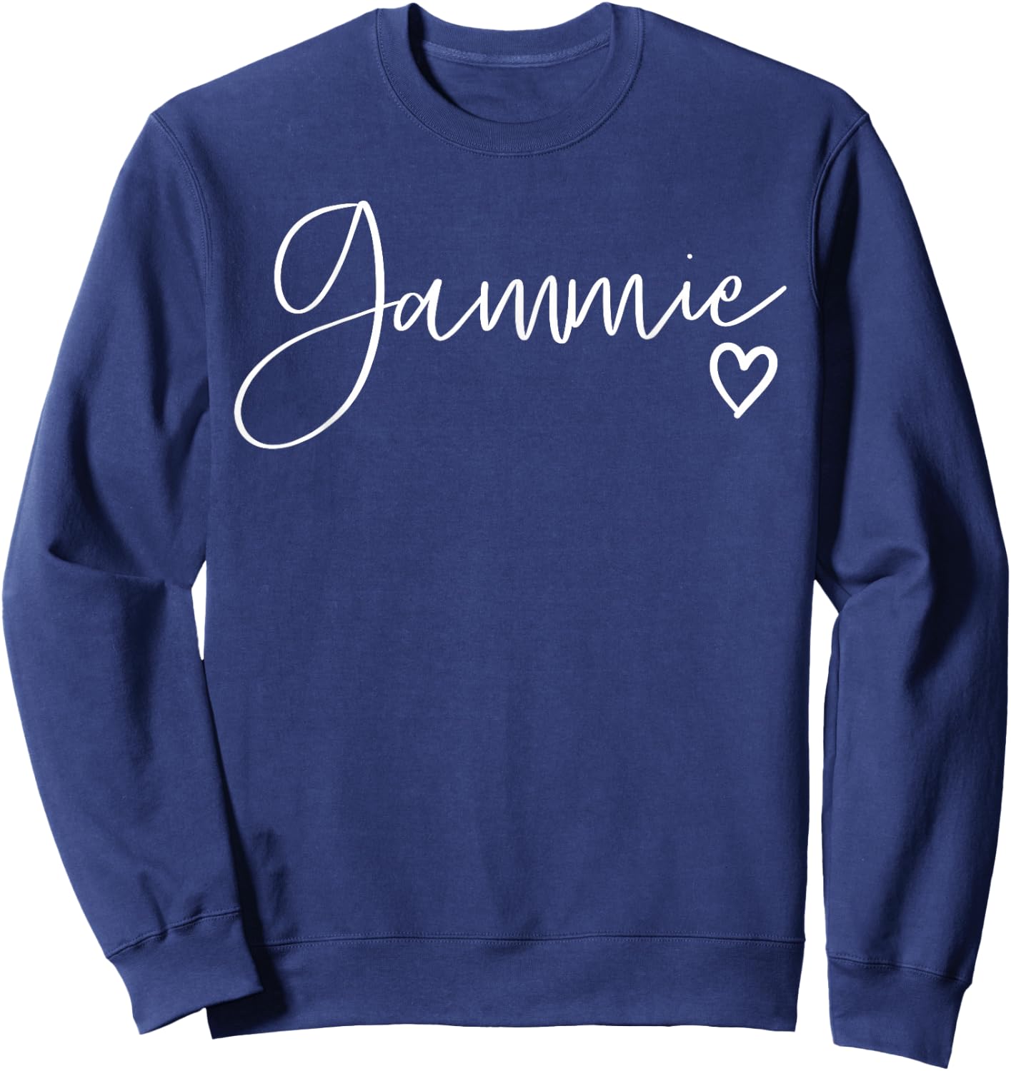 Gammie Gifts Grandma Heart Mother's Day Gammie Sweatshirt - Sweatshirt | Navy