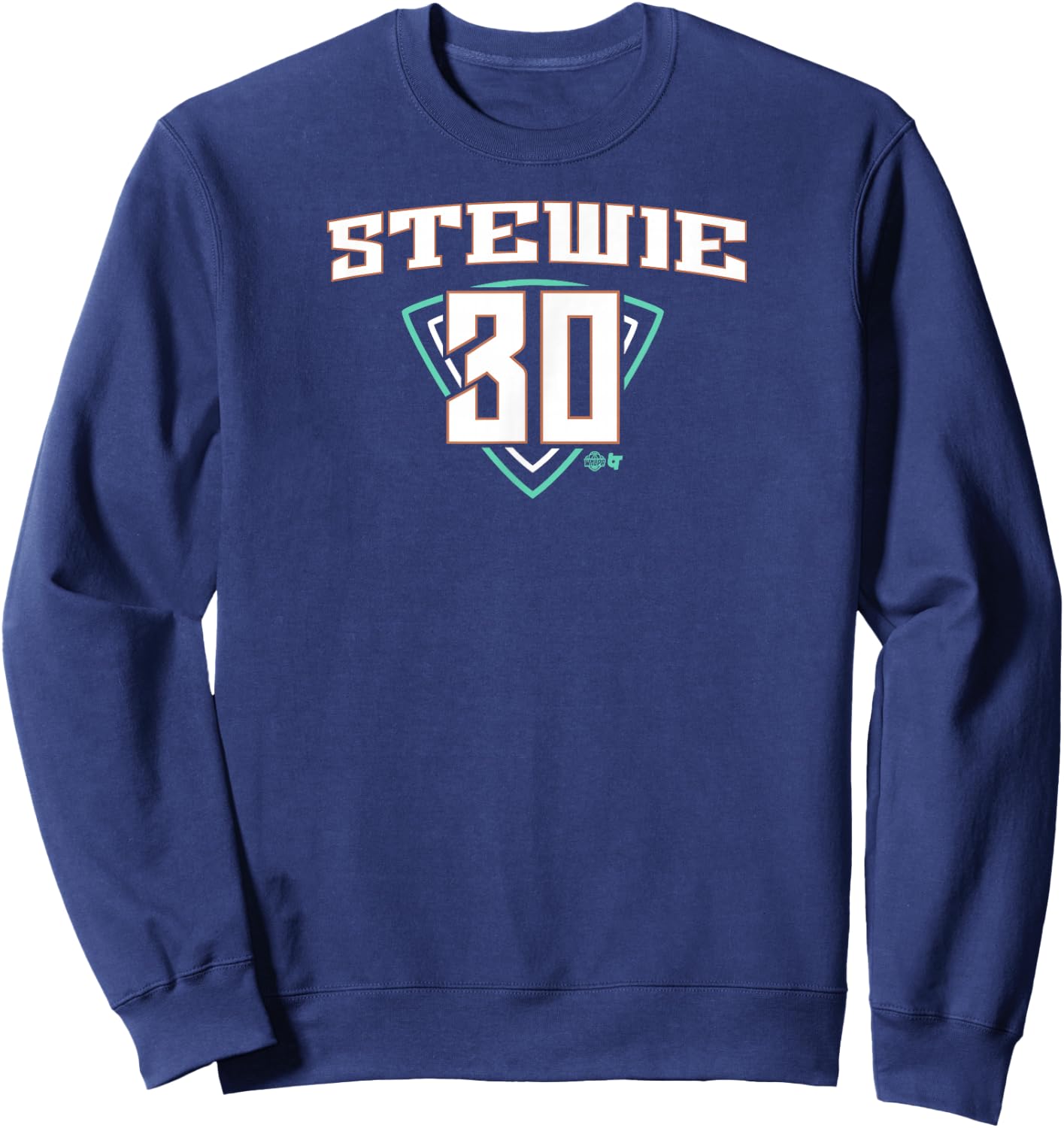 Breanna Stewart: NY 30 - New York Basketball Sweatshirt - Sweatshirt | Navy