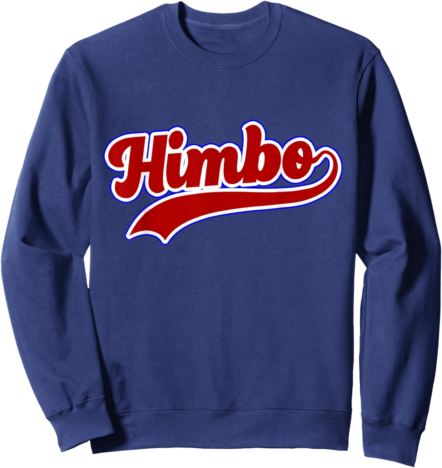 Himbo Baseball Jersey Sweatshirt - Sweatshirt | Navy