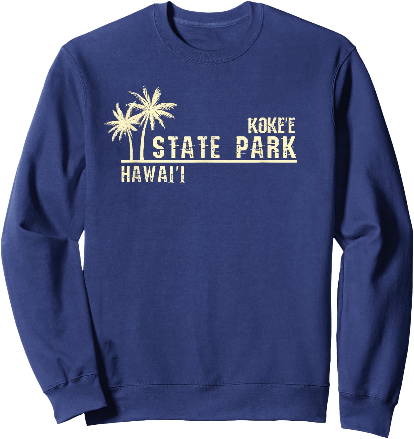 Hawaii Koke'e State Park Sweatshirt - Sweatshirt | Navy