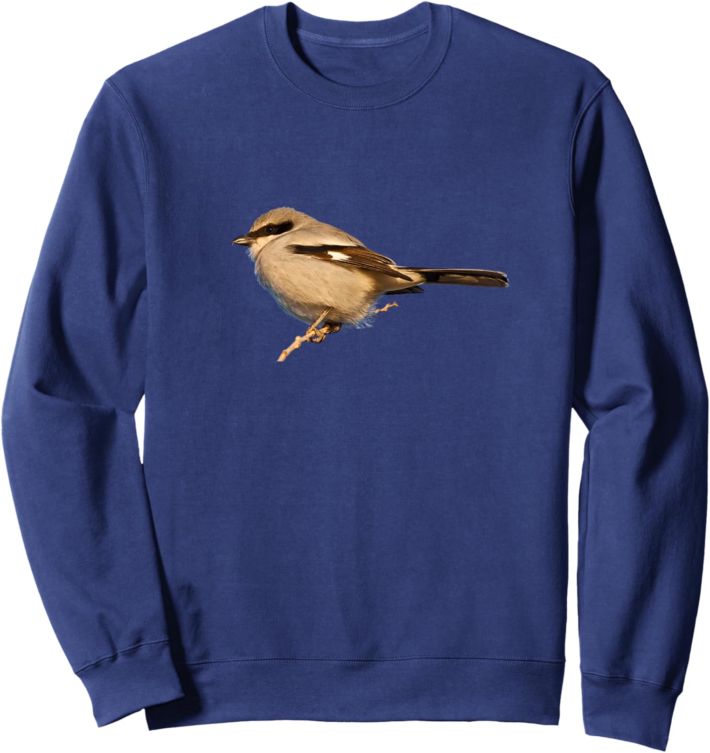 Loggerhead Shrike Shirt Bird Watcher Song Bird Butcherbird Sweatshirt - Sweatshirt | Navy