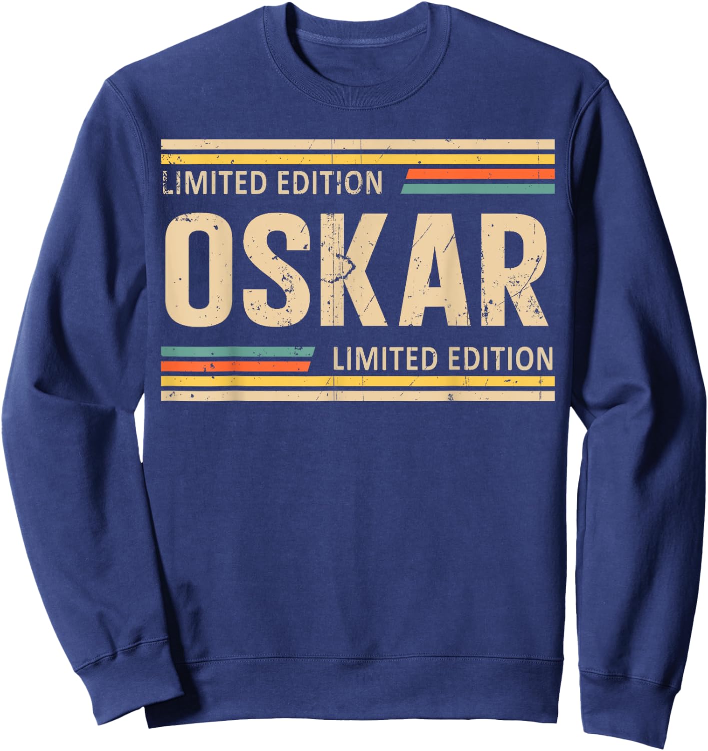 OSKAR Limited Edition Shirt OSKAR Name Personalized Sweatshirt - Sweatshirt | Navy