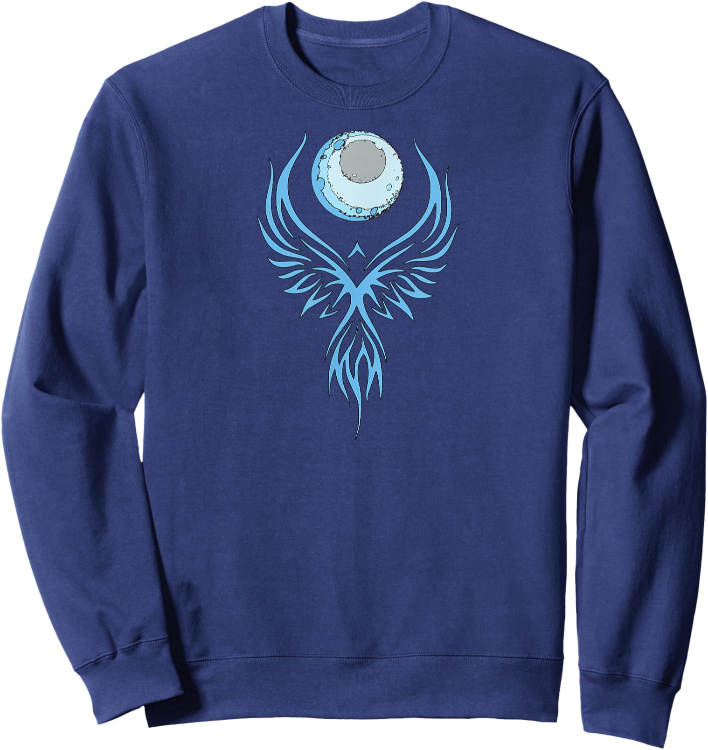 Phoenix Bird : Grab the Moon "Recovery" Sweatshirt - Sweatshirt | Navy