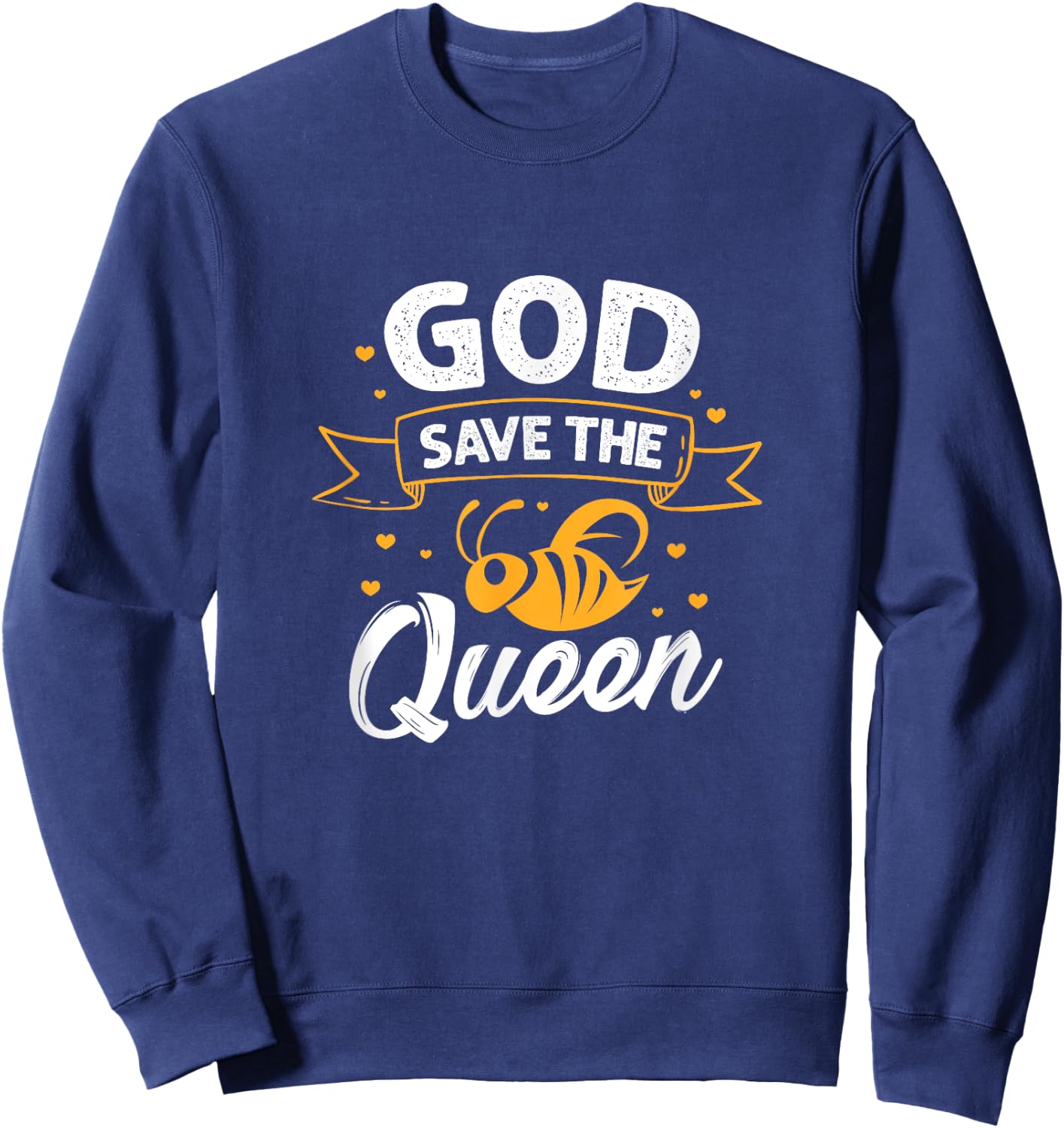 God save the queen Queen Bee Sweatshirt - Sweatshirt | Navy