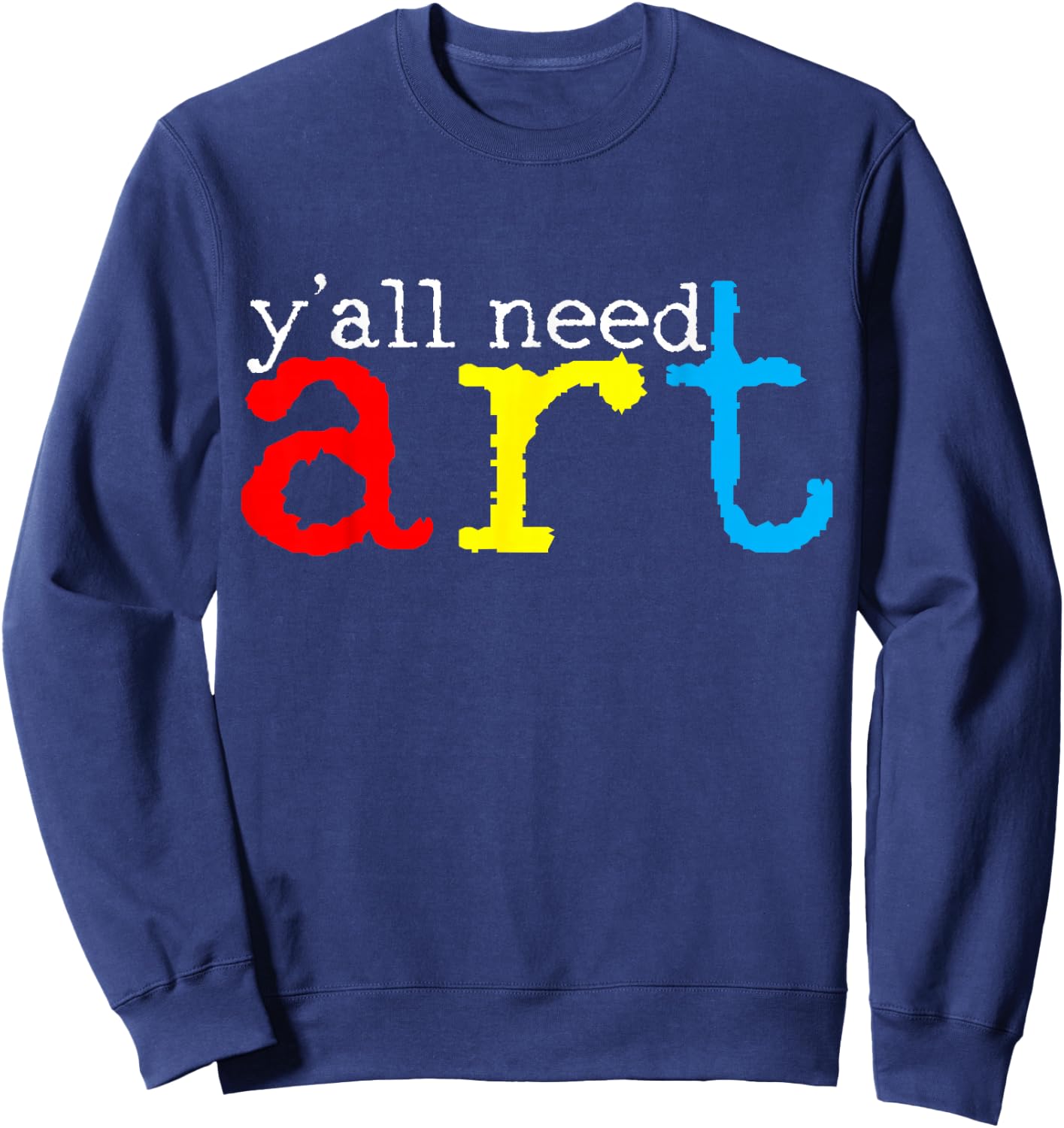 Art Teacher Artists Gift Sweatshirt - Sweatshirt | Navy