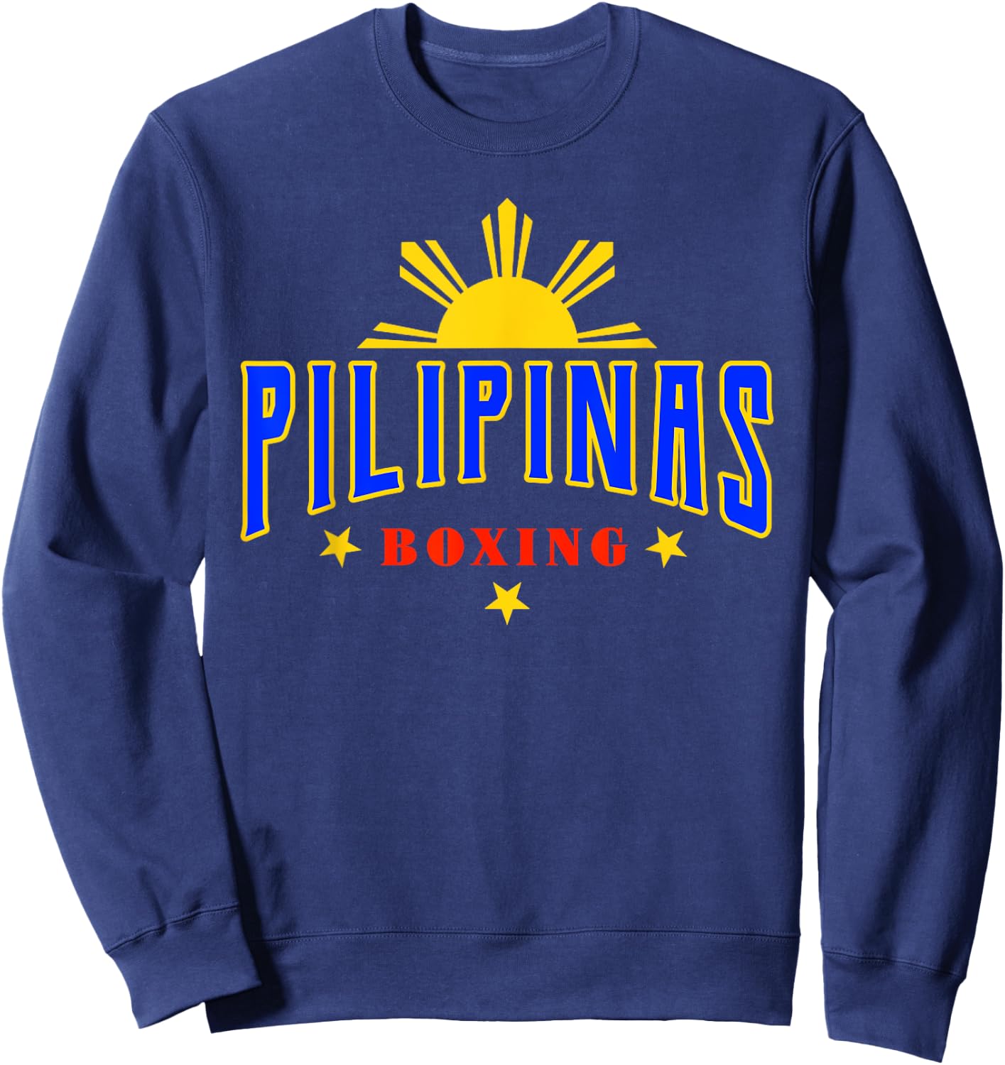 Filipino Boxing, Boxing, Pinay, Pinoy Pride, Philippines Sweatshirt - Sweatshirt | Navy