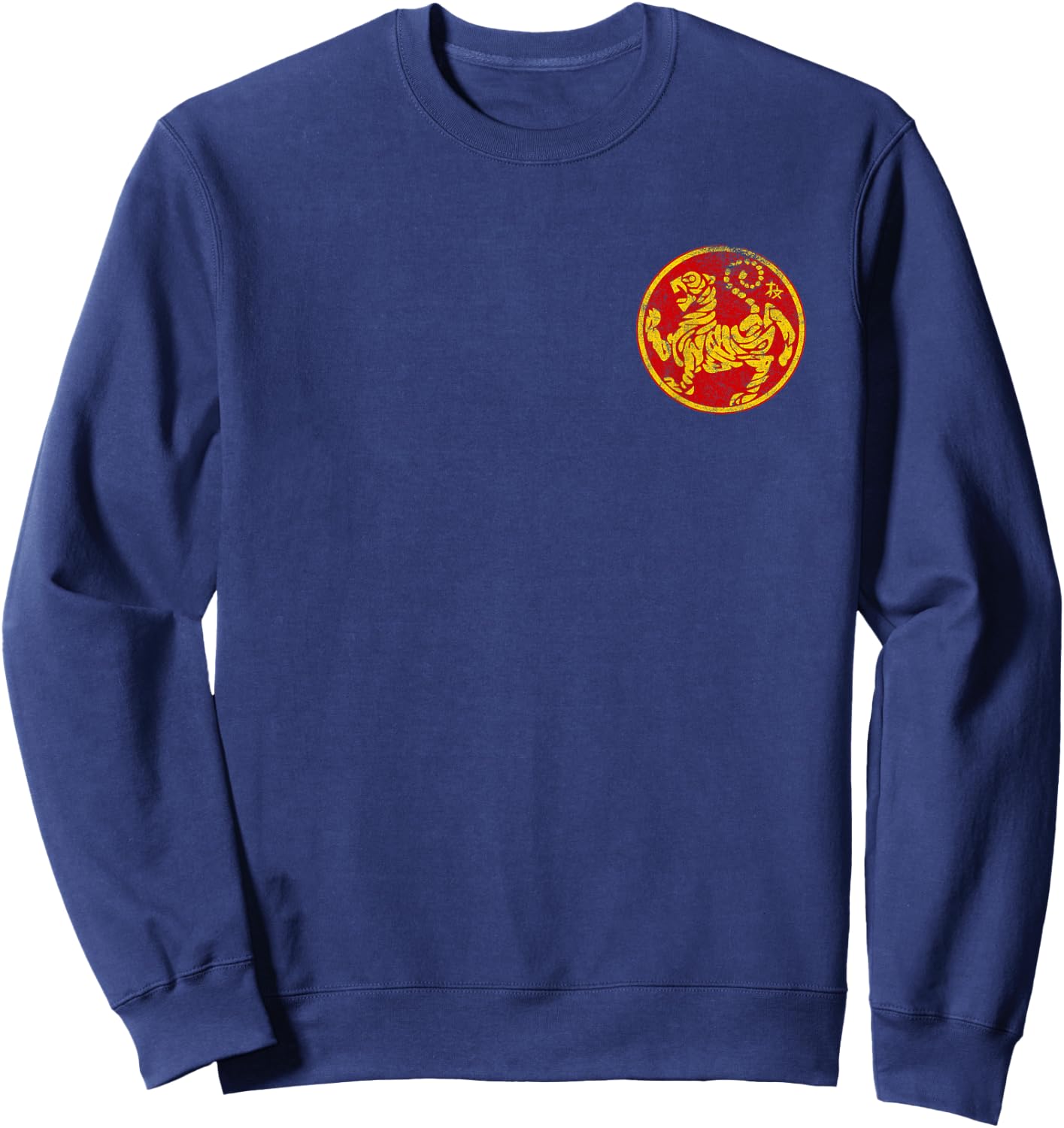 Shotokan Karate tiger Symbol martial art japan Dojo training Sweatshirt - Sweatshirt | Navy