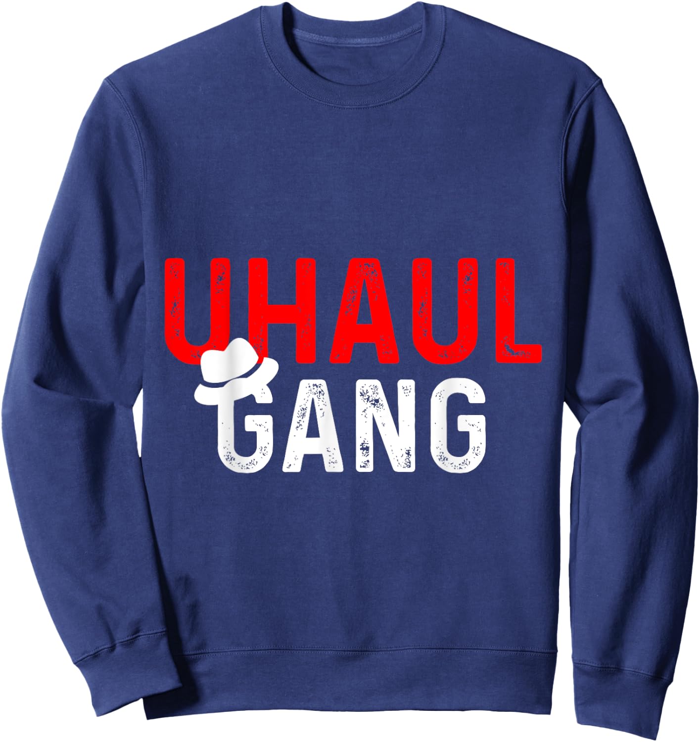 TOP UHAUL CREW Black Adult Classic Fit Sweatshirt - Sweatshirt | Navy