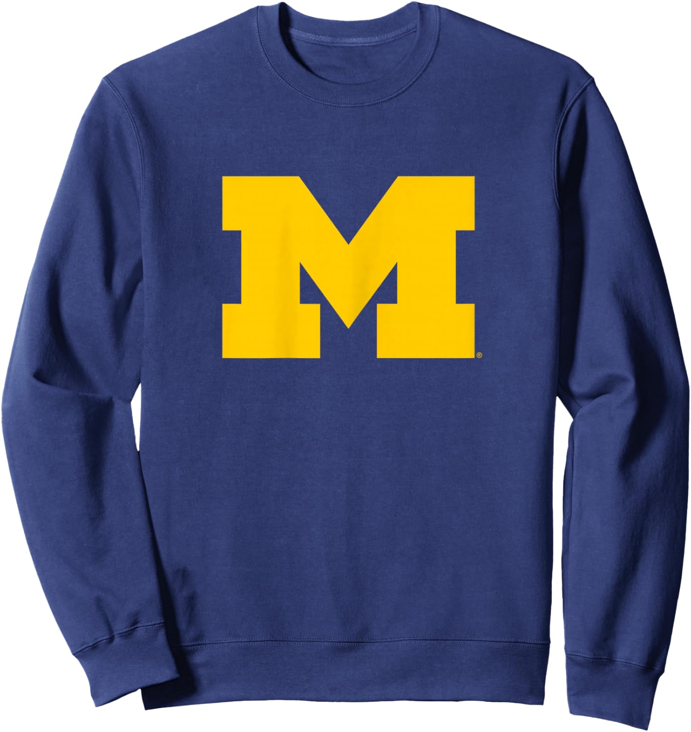 University of Michigan Wolverines U of M Primary Logo Sweatshirt - Sweatshirt | Navy