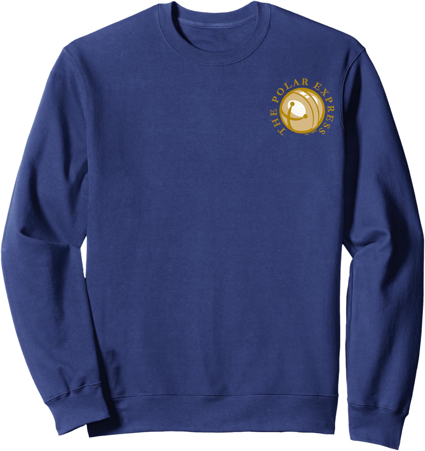 The Polar Express - Christmas Sleigh Bell Sweatshirt - Sweatshirt | Navy