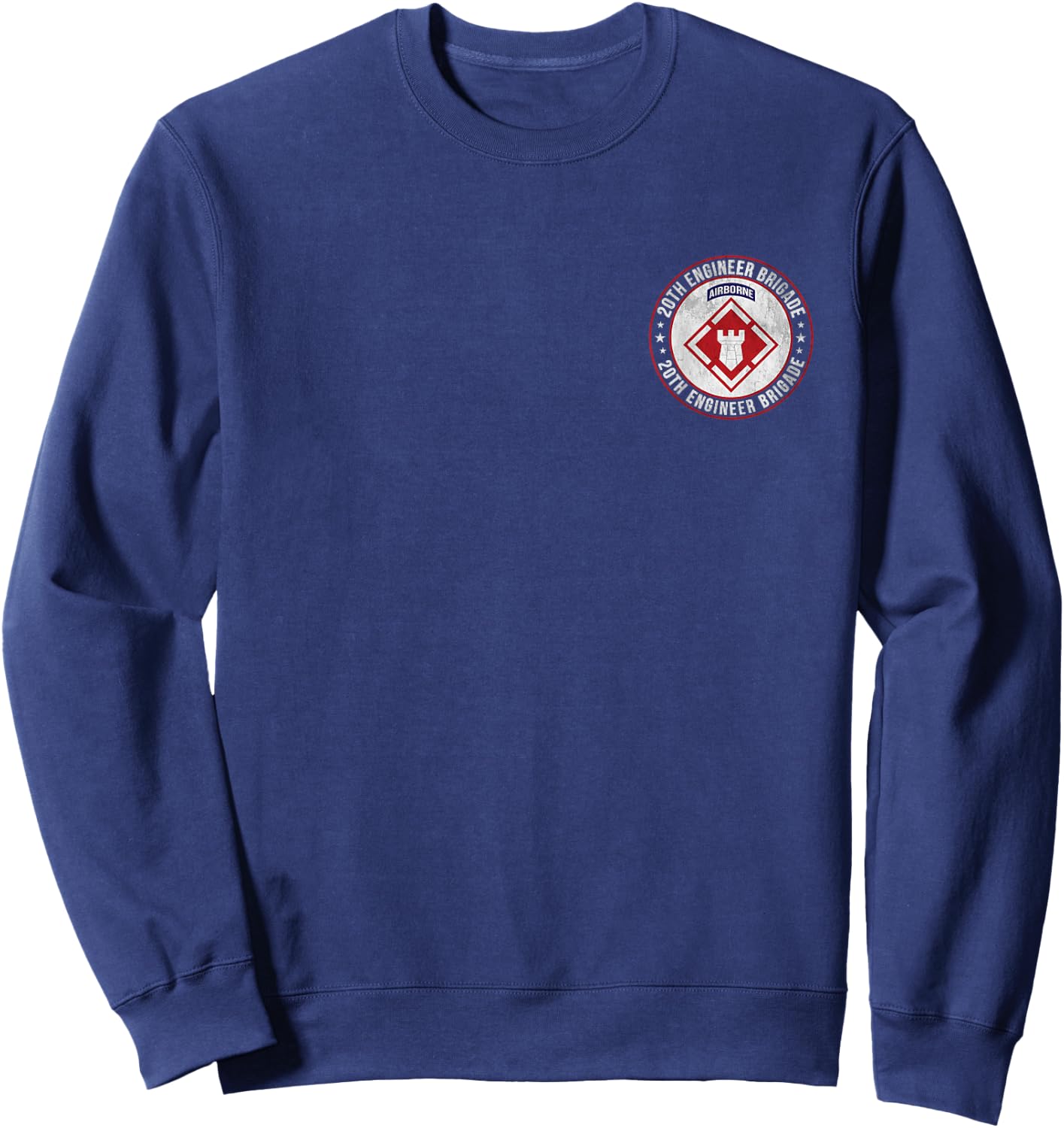 20th Engineer Brigade Military Veterans Day Father Day Sweatshirt - Sweatshirt | Navy